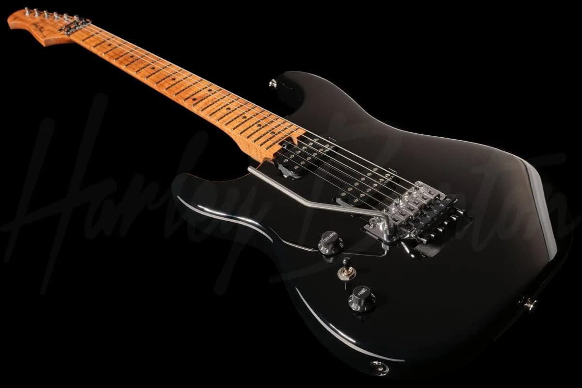 Harley Benton ST-80FR MN LH HH Black — photo 8