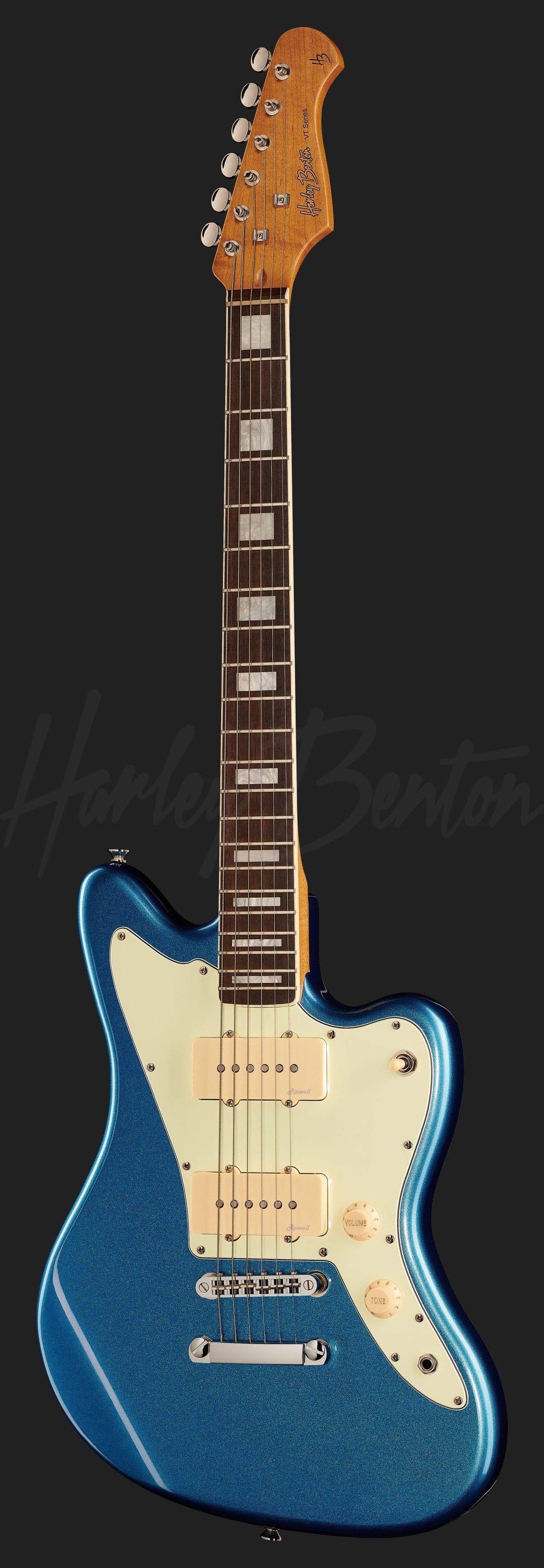 Harley Benton JA-60CC Lake Placid Blue — photo 2