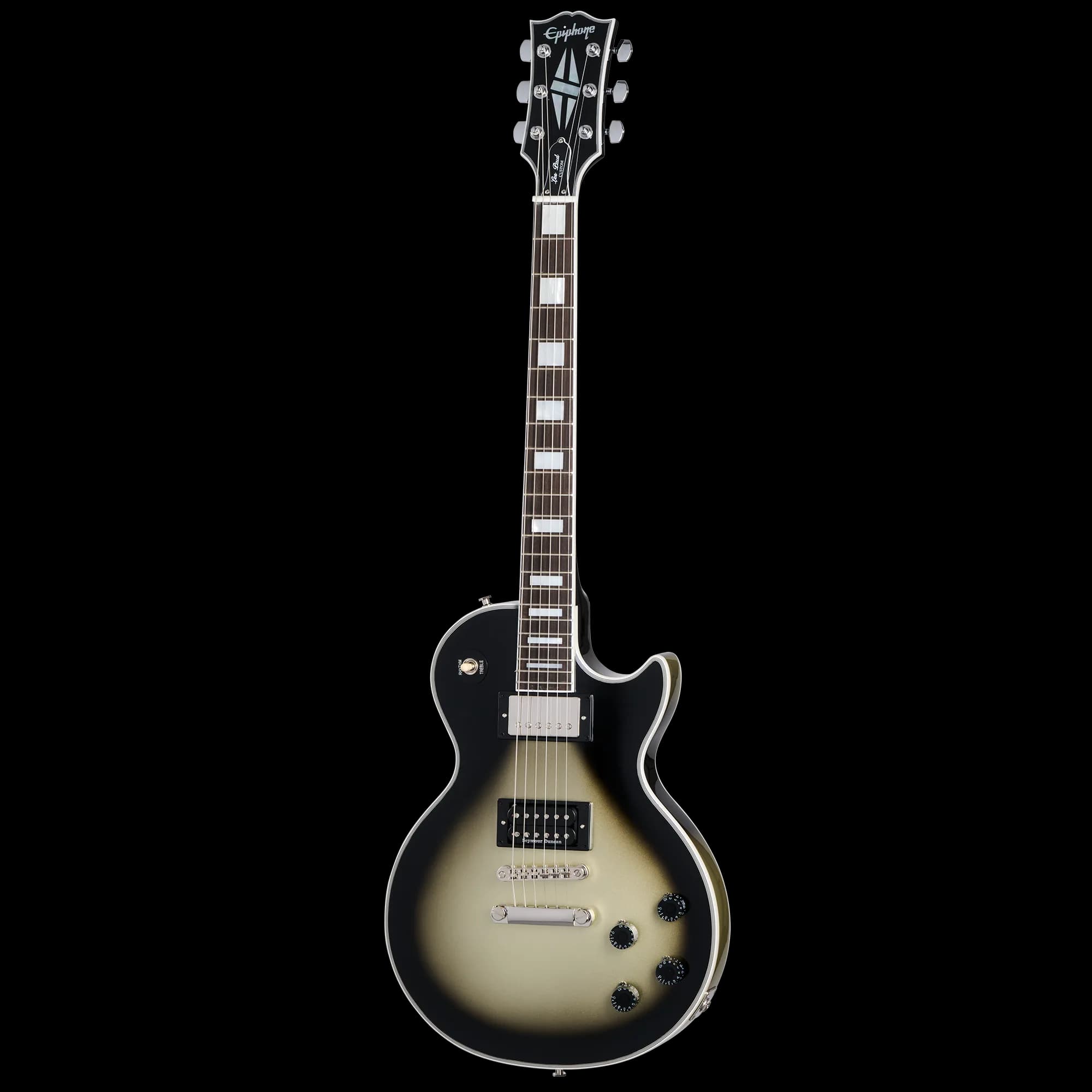 Epiphone Adam Jones 1979 Les Paul Custom, Antique Silverburst — photo 3