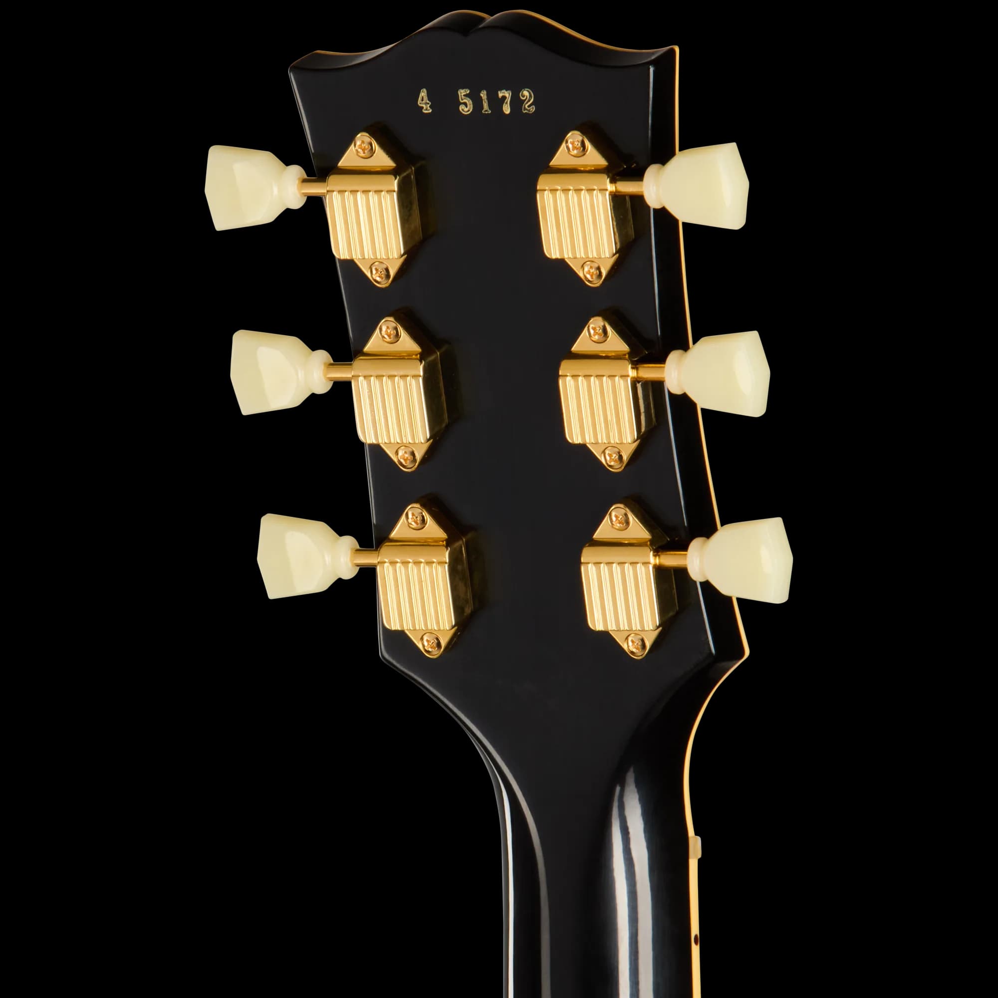Gibson 1954 Les Paul Custom Reissue, Left-Handed, VOS, Ebony — photo 6