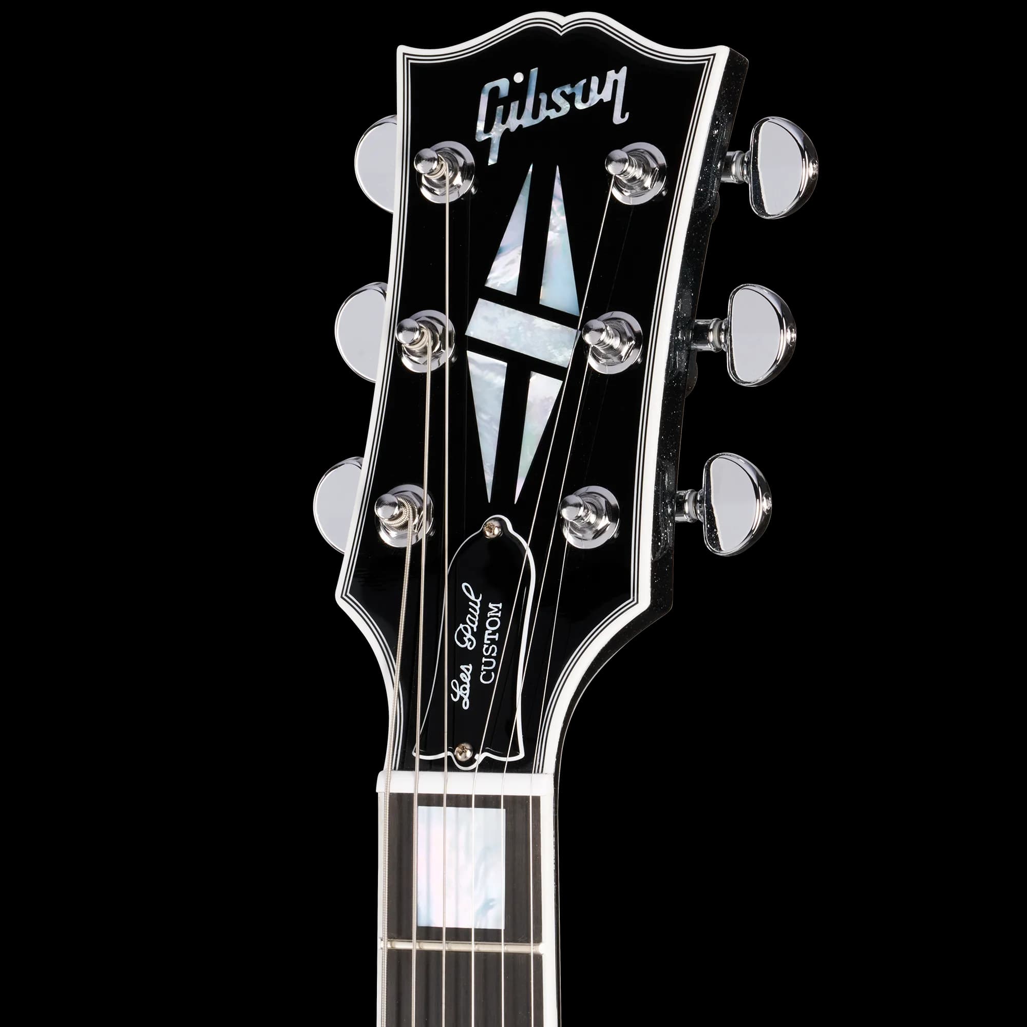 Gibson Les Paul Custom, Andromeda Black, Chrome Hardware — photo 5