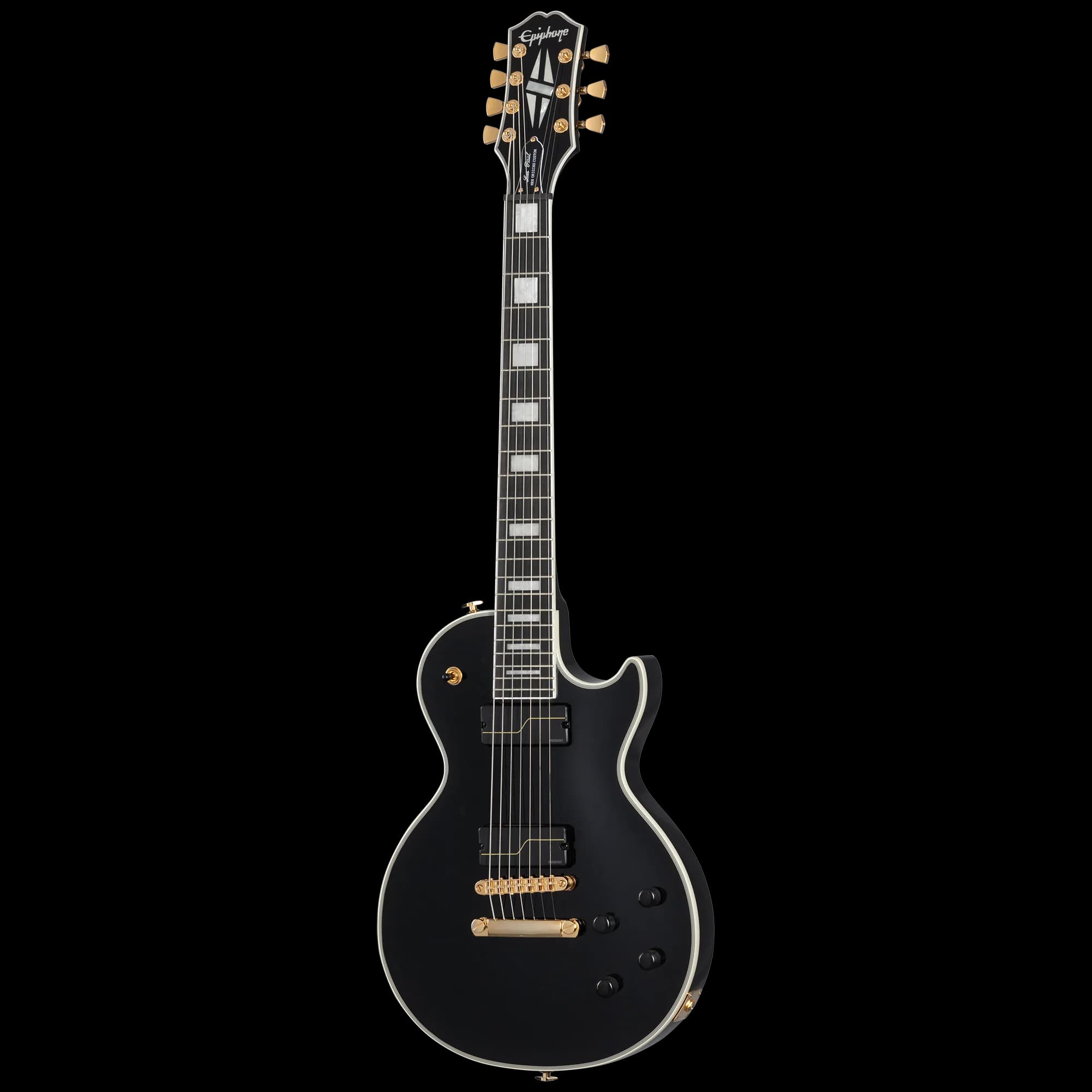 Epiphone Matt Heafy Les Paul Custom Origins 7-String, Ebony — photo 3