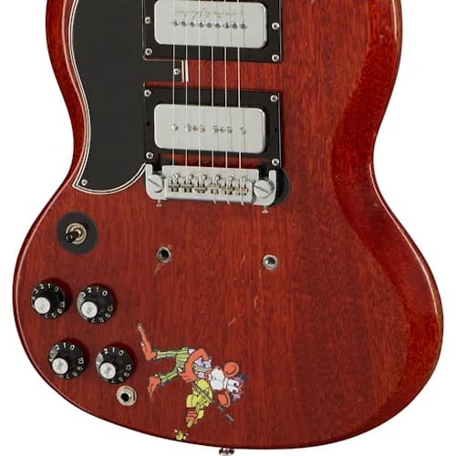 Gibson Tony Iommi "Monkey" 1964 SG Special Replica, Left-Handed Aged / Signed, Left-Handed Aged/Signed — photo 4