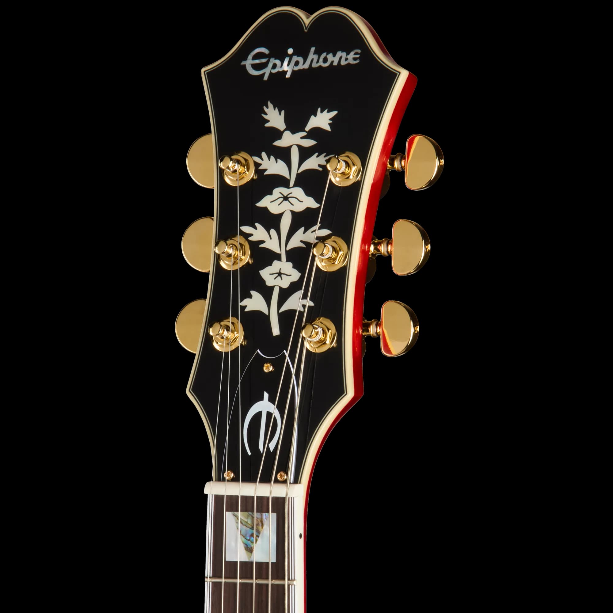 Epiphone Masterbilt Gem Archer Sheraton, Left-Handed, Cherry Red — photo 5