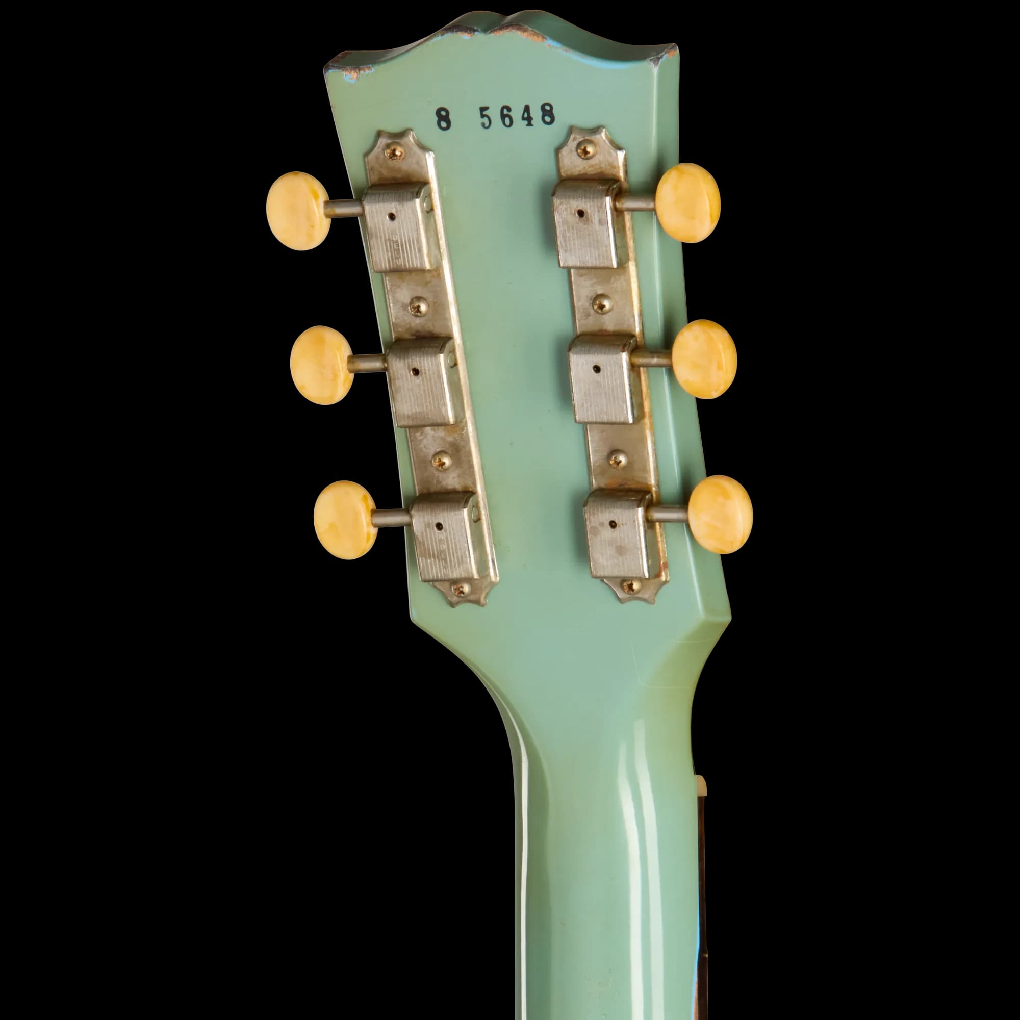 Gibson 1958 Les Paul Junior Reissue, Heavy Aged, Maui Blue — photo 6