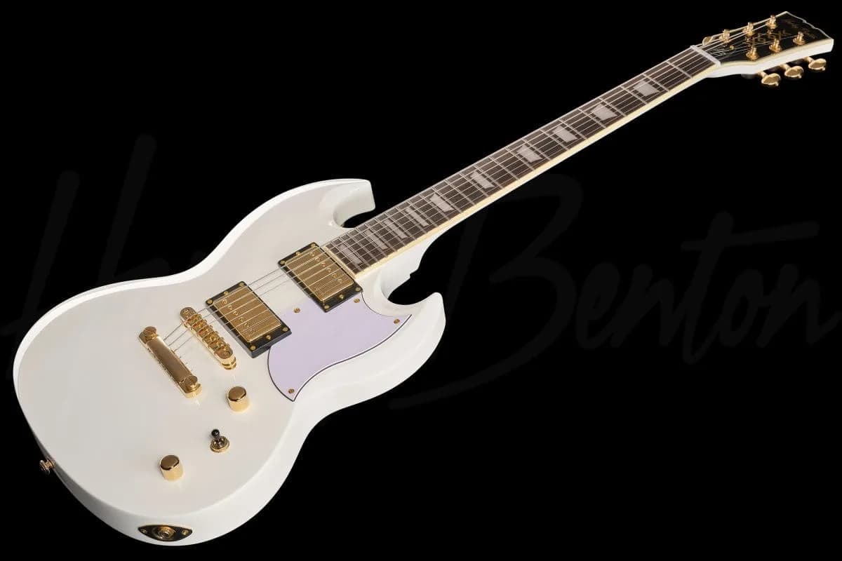Harley Benton DC-Custom II White — photo 8