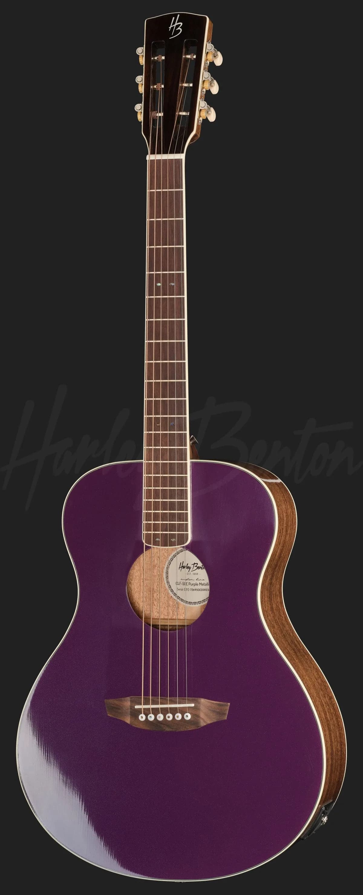 Harley Benton CLF-50E Purple Metallic — photo 2