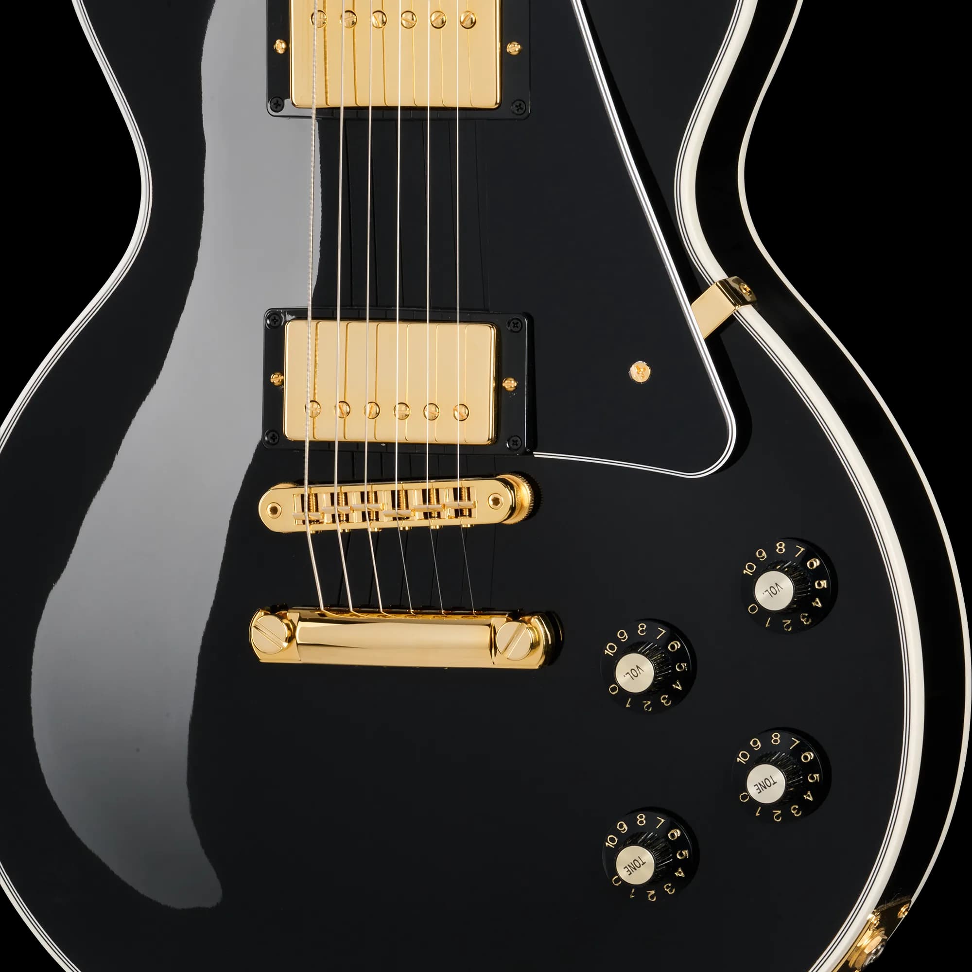 Gibson Les Paul Custom 70s, Ebony — photo 7