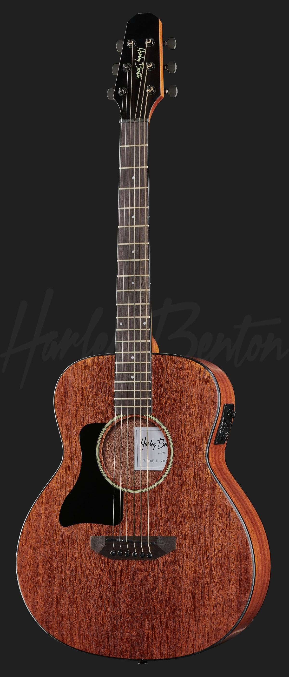 Harley Benton GS-Travel-E LH Mahogany — photo 2