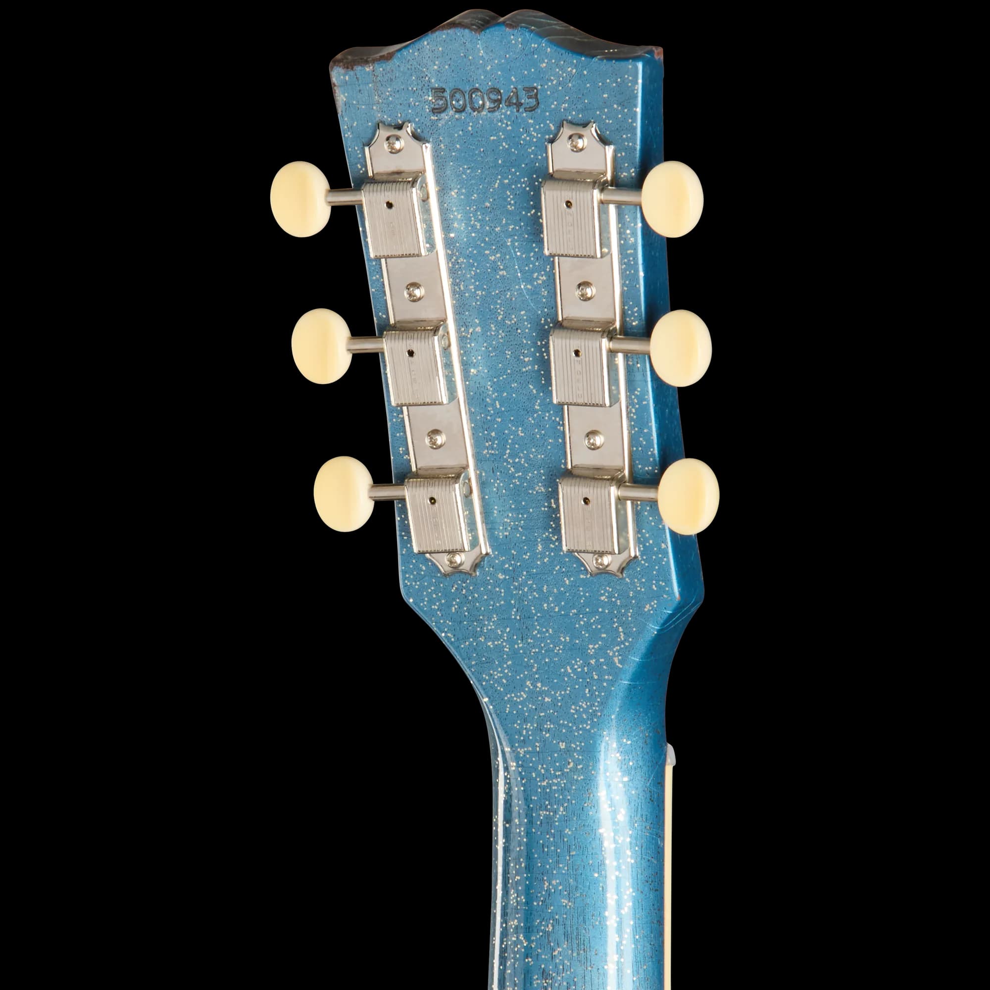 Gibson 1963 SG Special Reissue, Light Aged, TV Pelham Blue Sparkle — photo 6