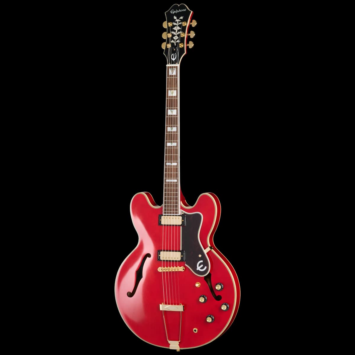 Epiphone Masterbilt Gem Archer Sheraton, Cherry Red — photo 3