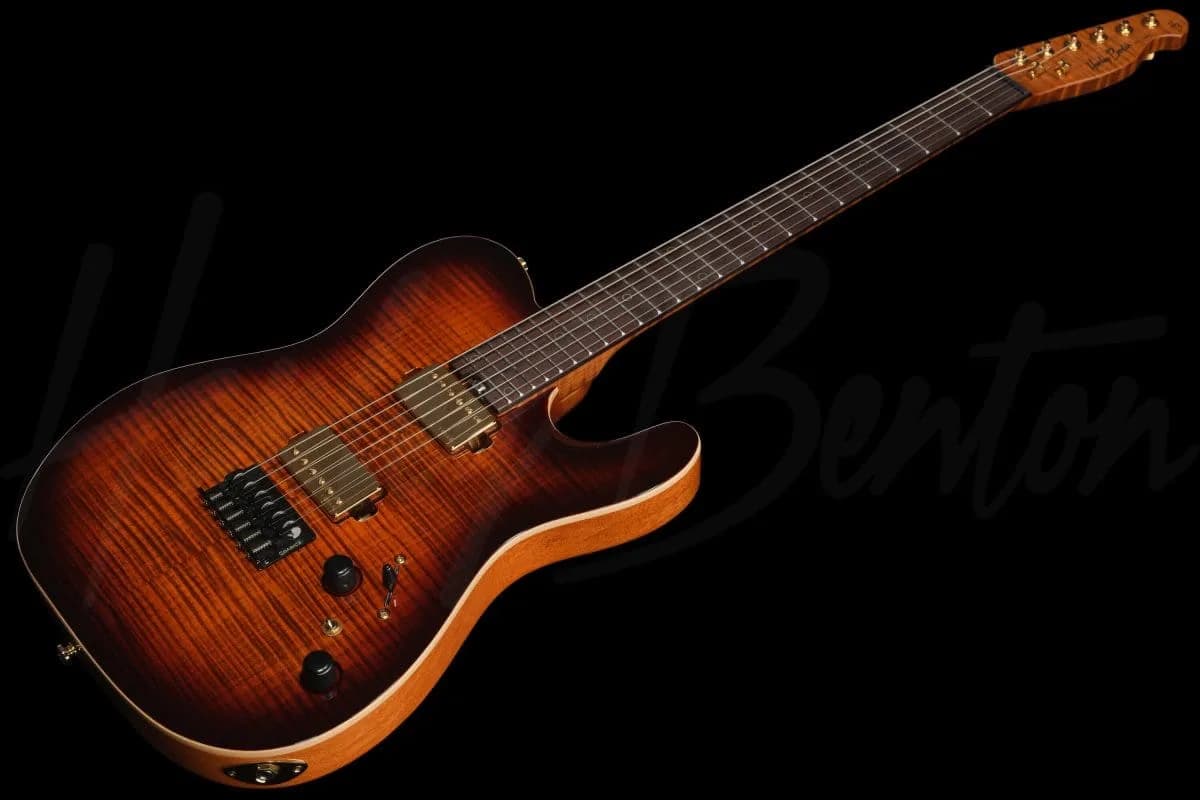 Harley Benton Fusion-T II HH RW HT FBB — photo 8