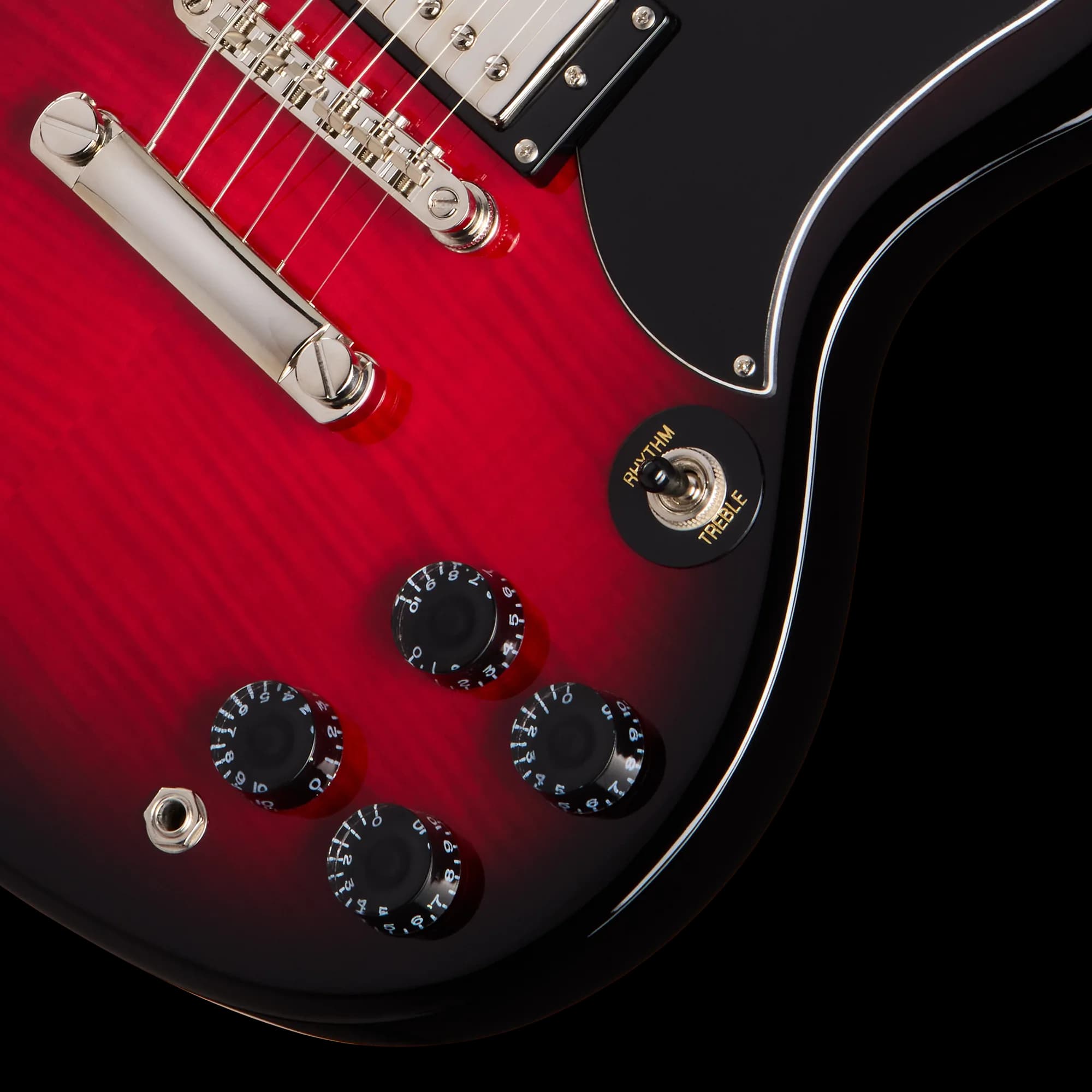 Epiphone SG Tribute Plus, Cherry Burst — photo 7