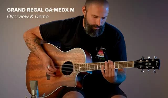 Cort Grand Regal GA-MEDX M — photo 6
