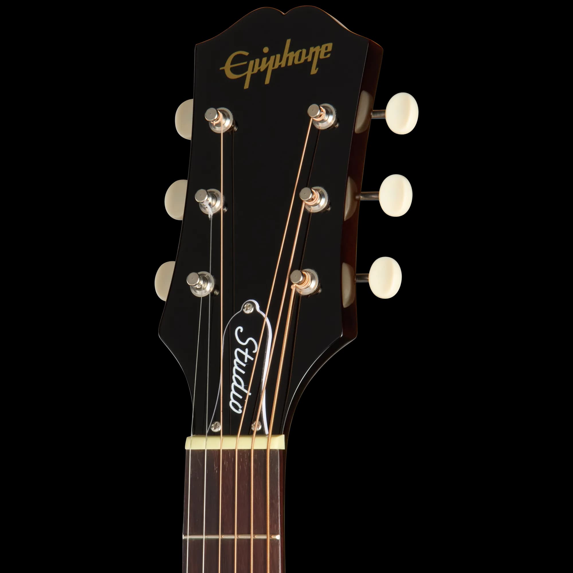 Epiphone J-45 Studio, Left-Handed, Vintage Sunburst — photo 5