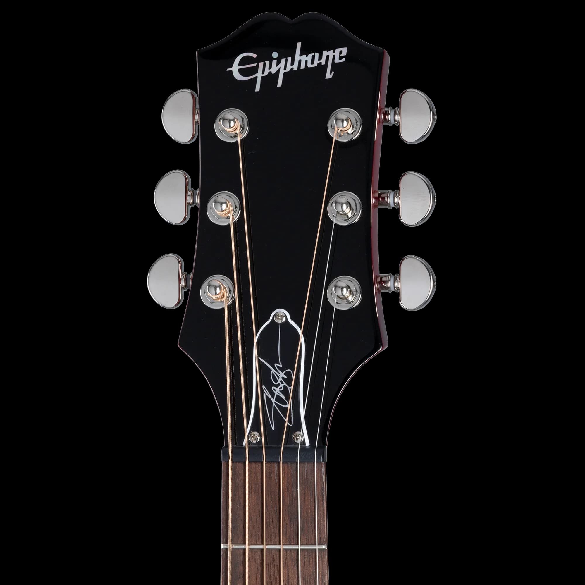 Epiphone Slash J-45, Vermillion Burst — photo 5