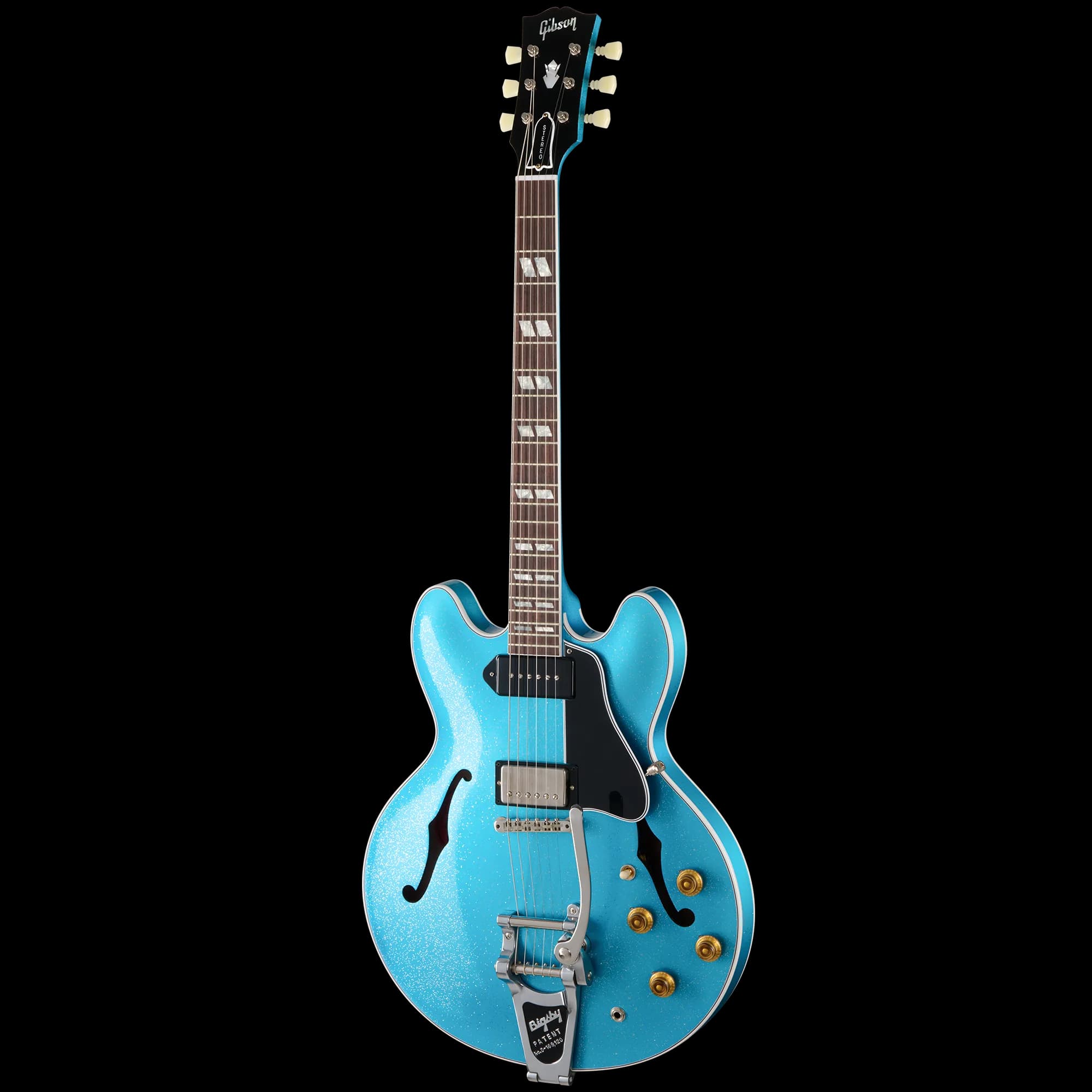 Gibson 1964 ES-345 Reissue, VOS, Sapphire Mist — photo 3