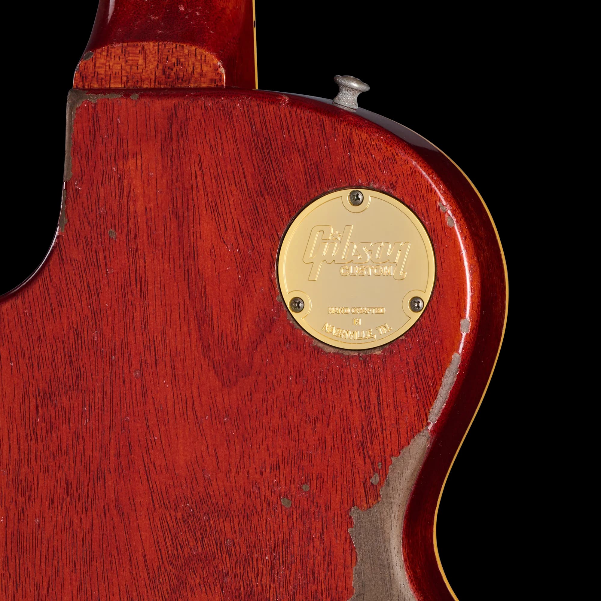 Gibson 1959 Les Paul Standard Reissue Limited Edition Murphy Lab Aged With Brazilian Rosewood, Tom's Cherry — photo 6