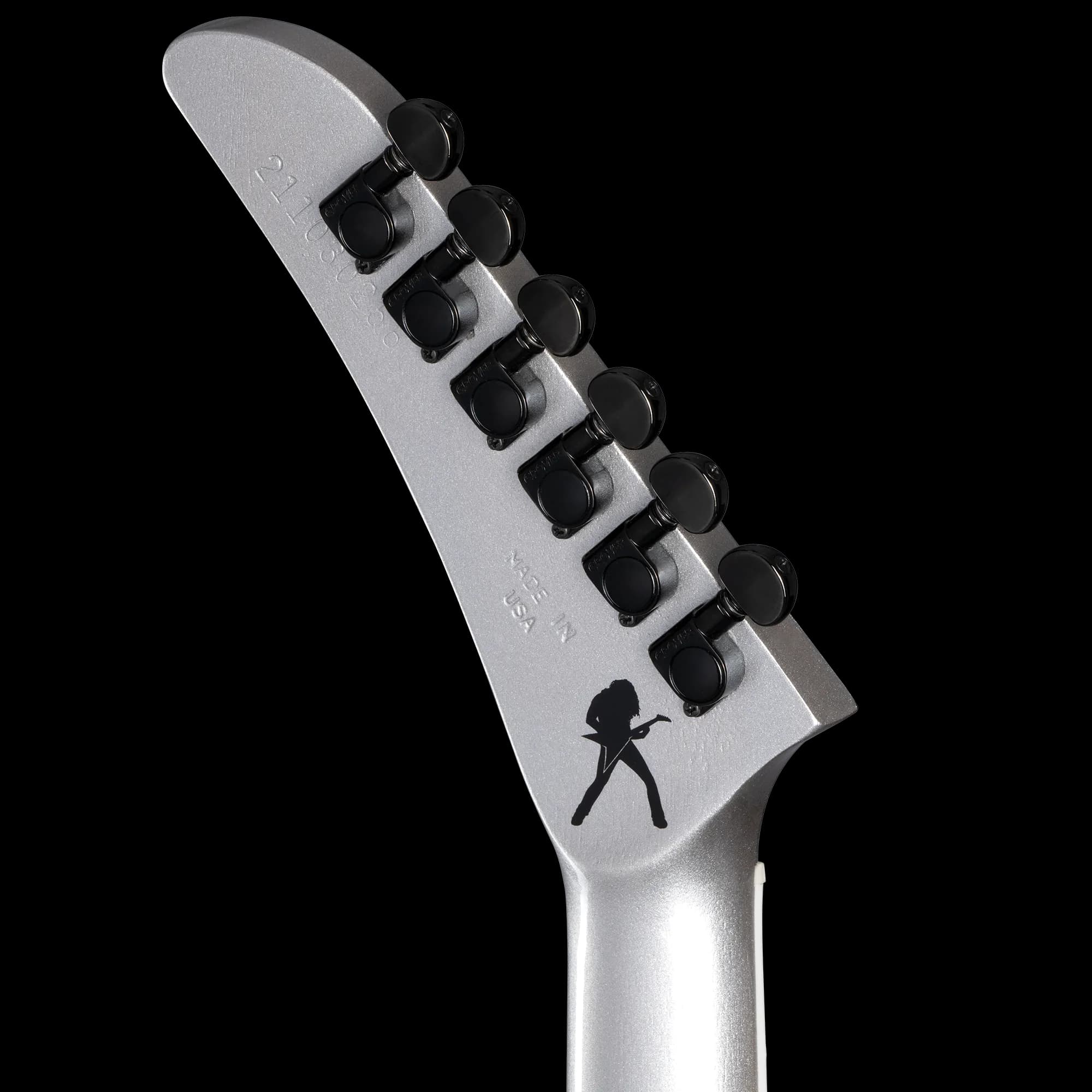 Gibson Dave Mustaine Flying V EXP, Silver Metallic — photo 6