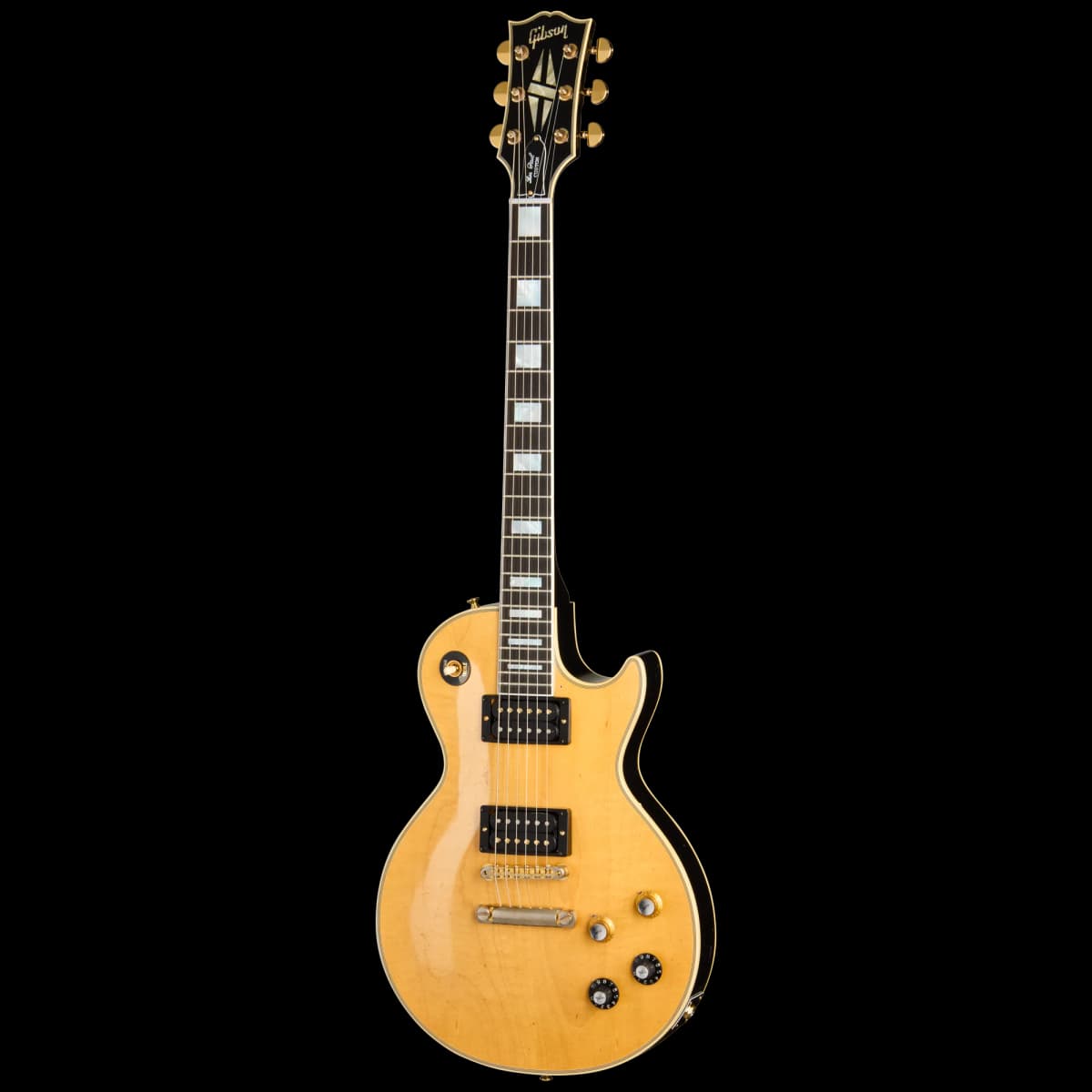 Gibson Mick Ronson 1968 Les Paul Custom Collector's Edition, Antique Natural/Ebony — photo 3