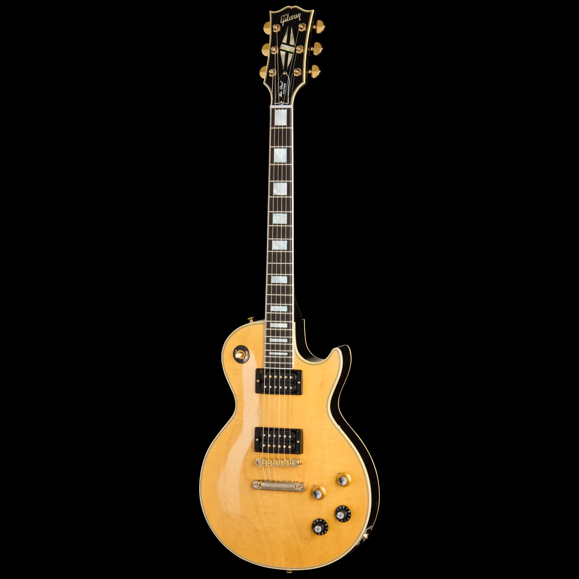 Gibson Mick Ronson 1968 Les Paul Custom Collector's Edition, Antique Natural/Ebony — photo 3