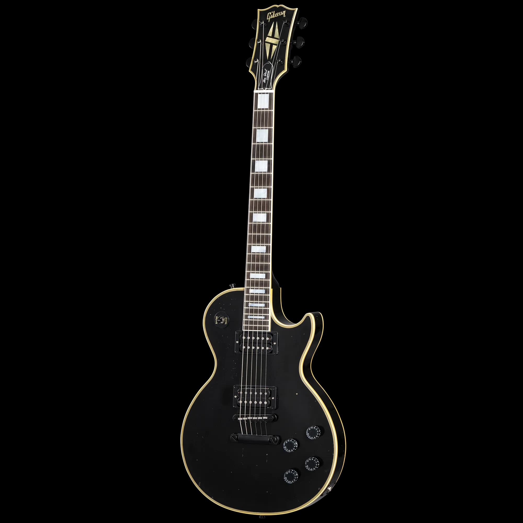 Gibson Kirk Hammett 1989 Les Paul Custom, Ebony — photo 2