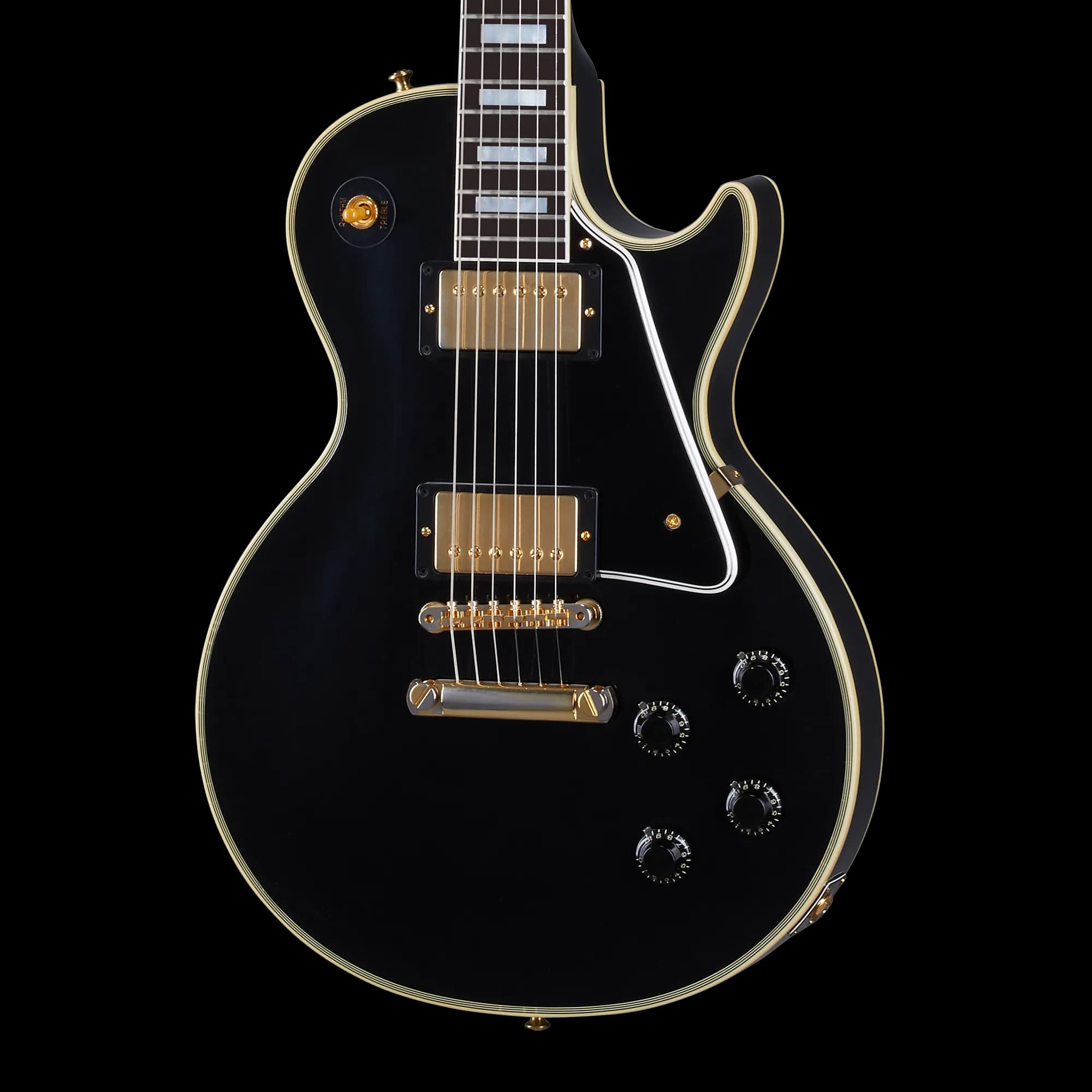 Gibson 1957 Les Paul Custom Reissue 2-Pickup, Ultra Light Aged, Ebony