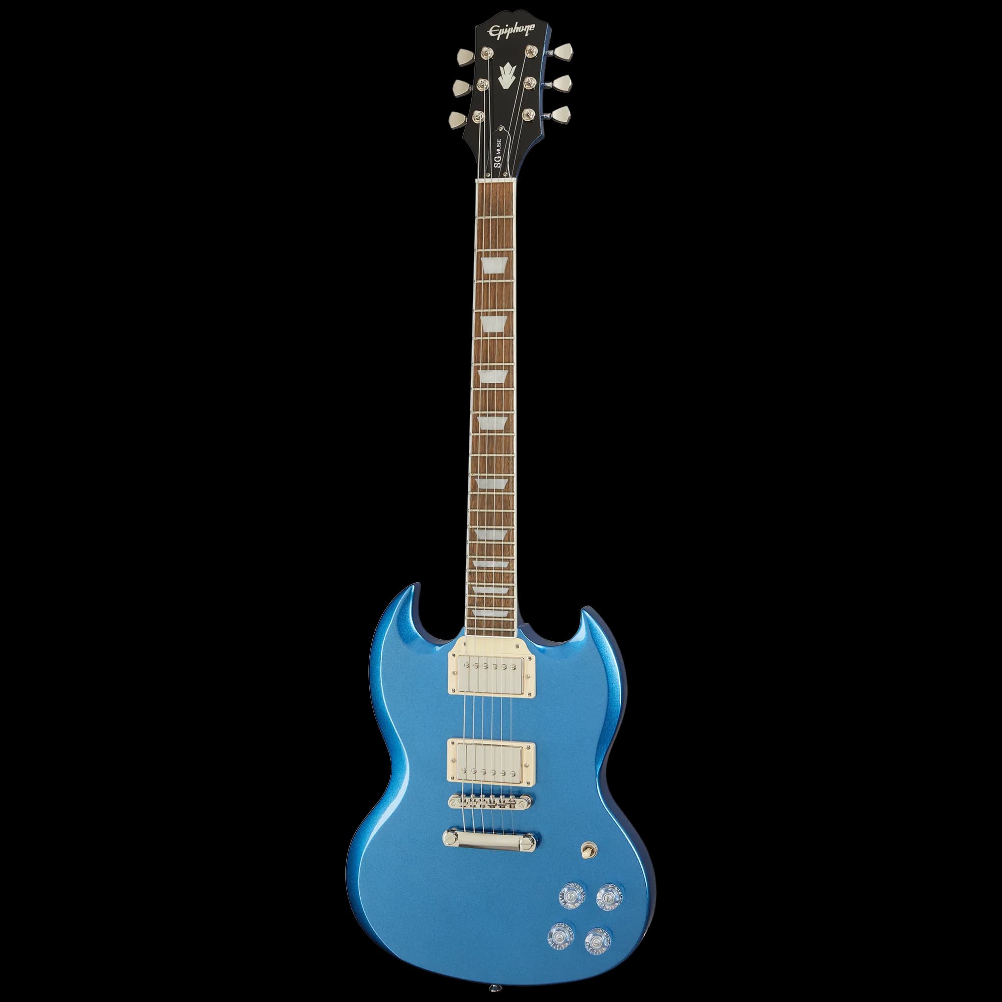 Epiphone SG Muse, Radio Blue Metallic — photo 3