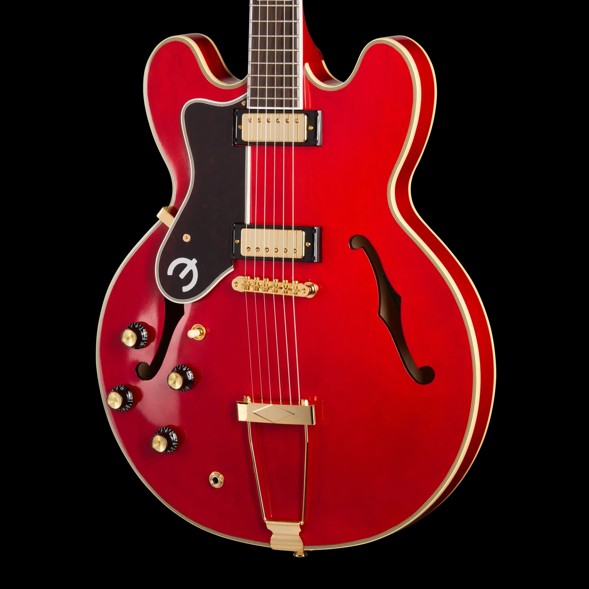 Epiphone Masterbilt Gem Archer Sheraton, Left-Handed, Cherry Red