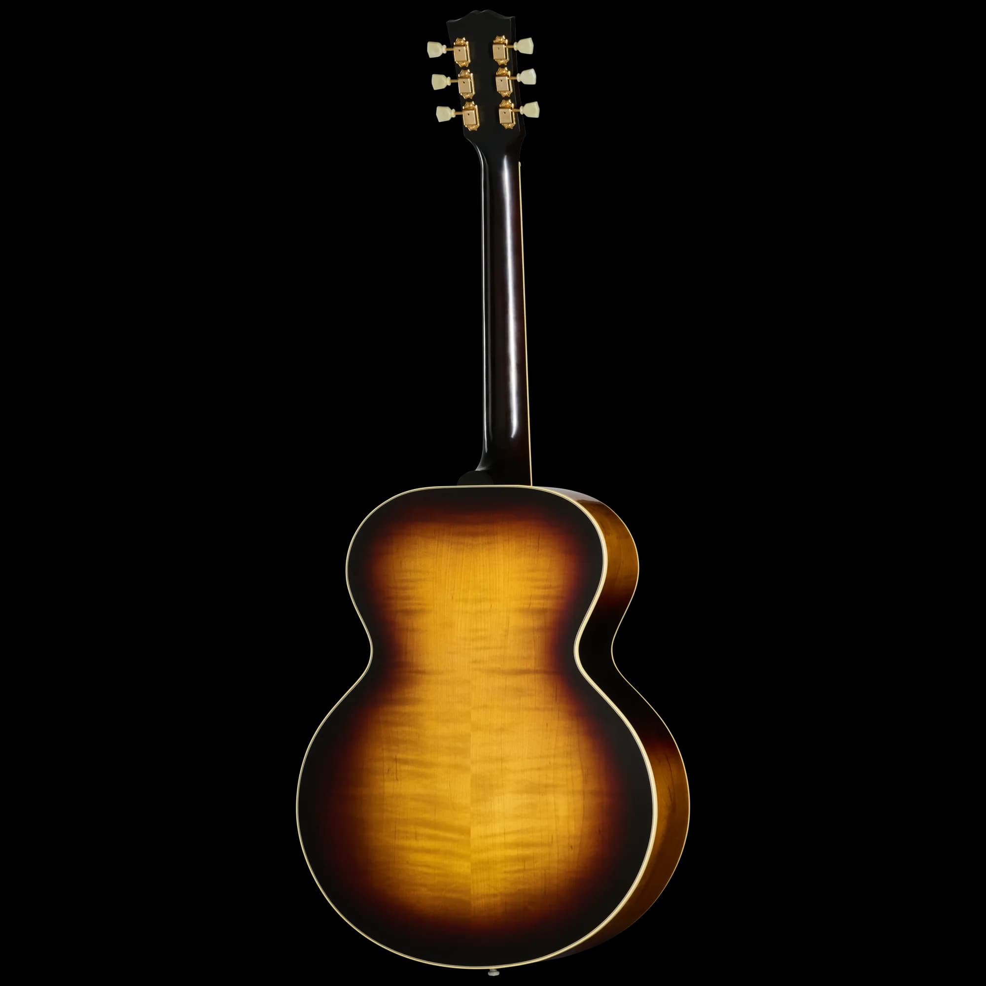 Gibson 1952 J-185 Reissue, Left-Handed, Vintage Sunburst — photo 4