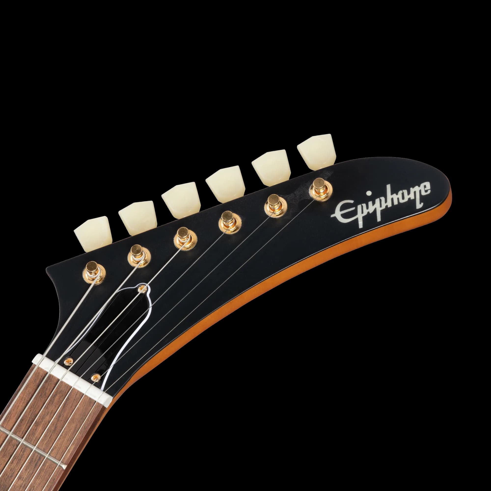 Epiphone IGC 1958 Korina Explorer (White Pickguard), Aged Natural — photo 5