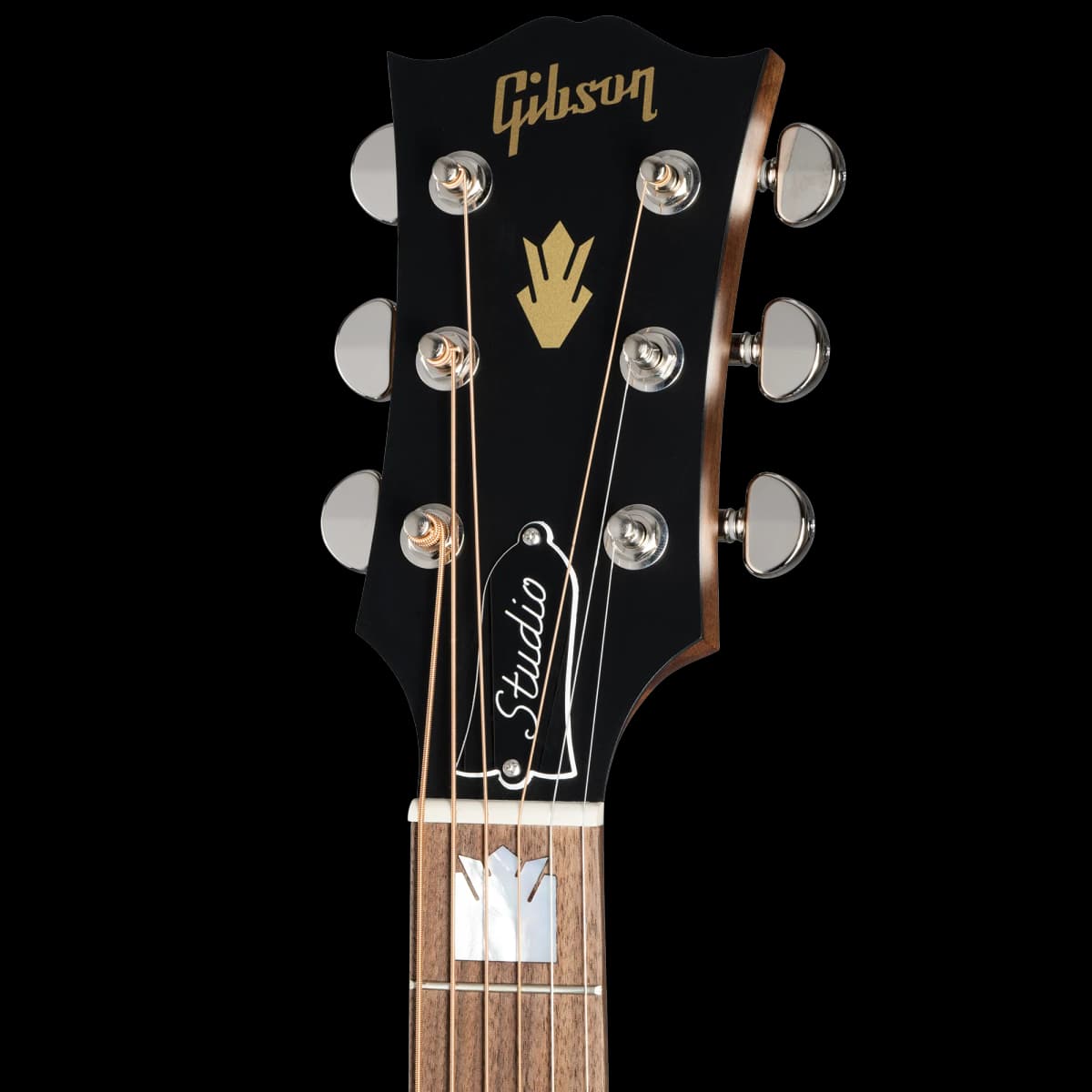 Gibson SJ-200 Studio Walnut, Satin Walnut Burst — photo 5