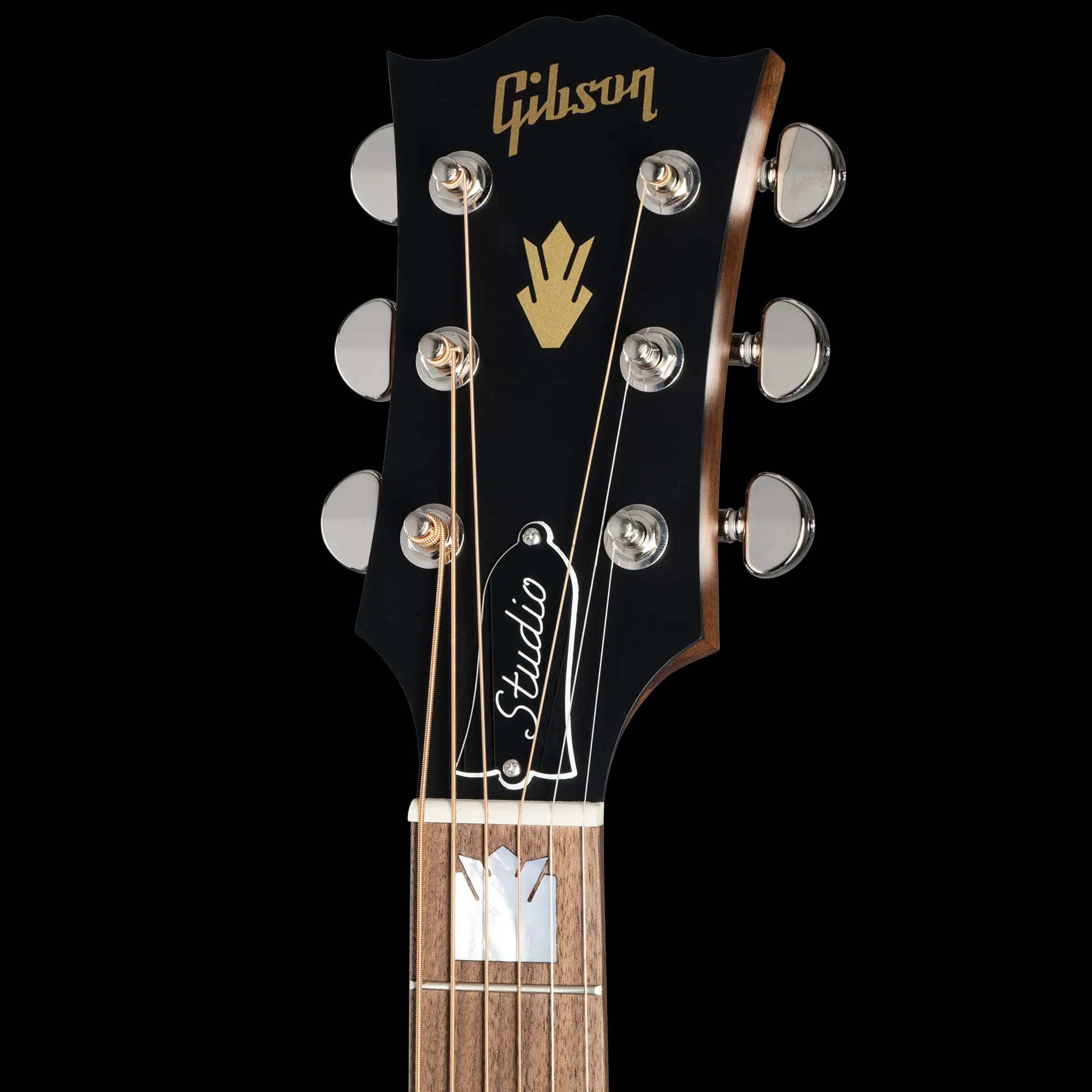 Gibson SJ-200 Studio Walnut, Satin Walnut Burst — photo 5