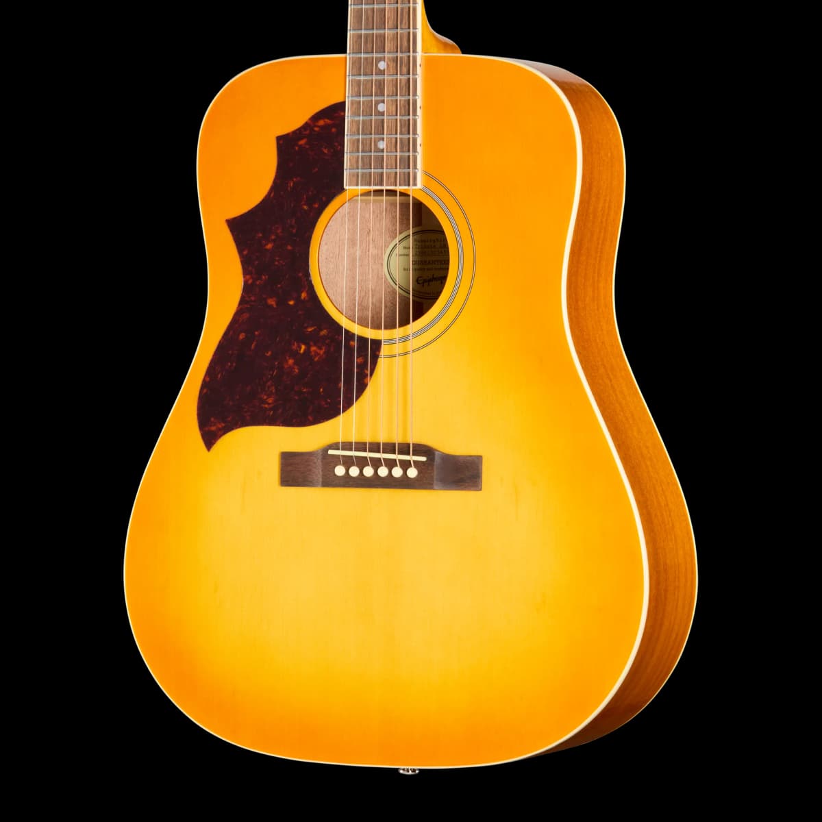 Epiphone Hummingbird Tribute, Left-Handed, Heritage Cherry Sunburst