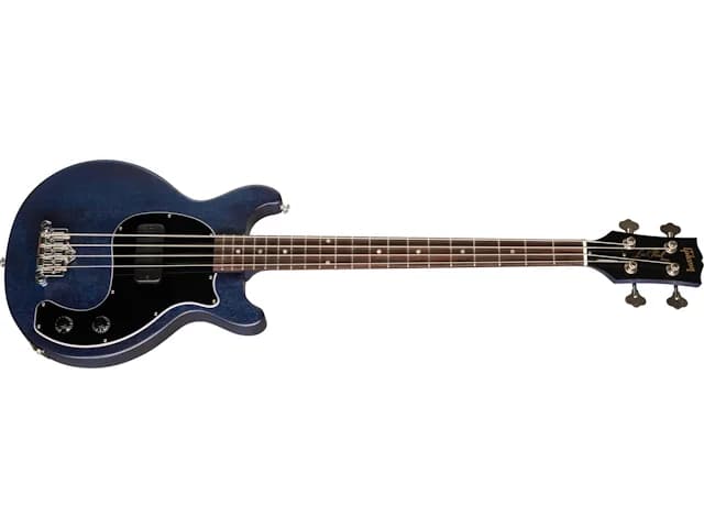 Gibson Les Paul Junior Tribute DC Bass, Blue Stain — photo 7