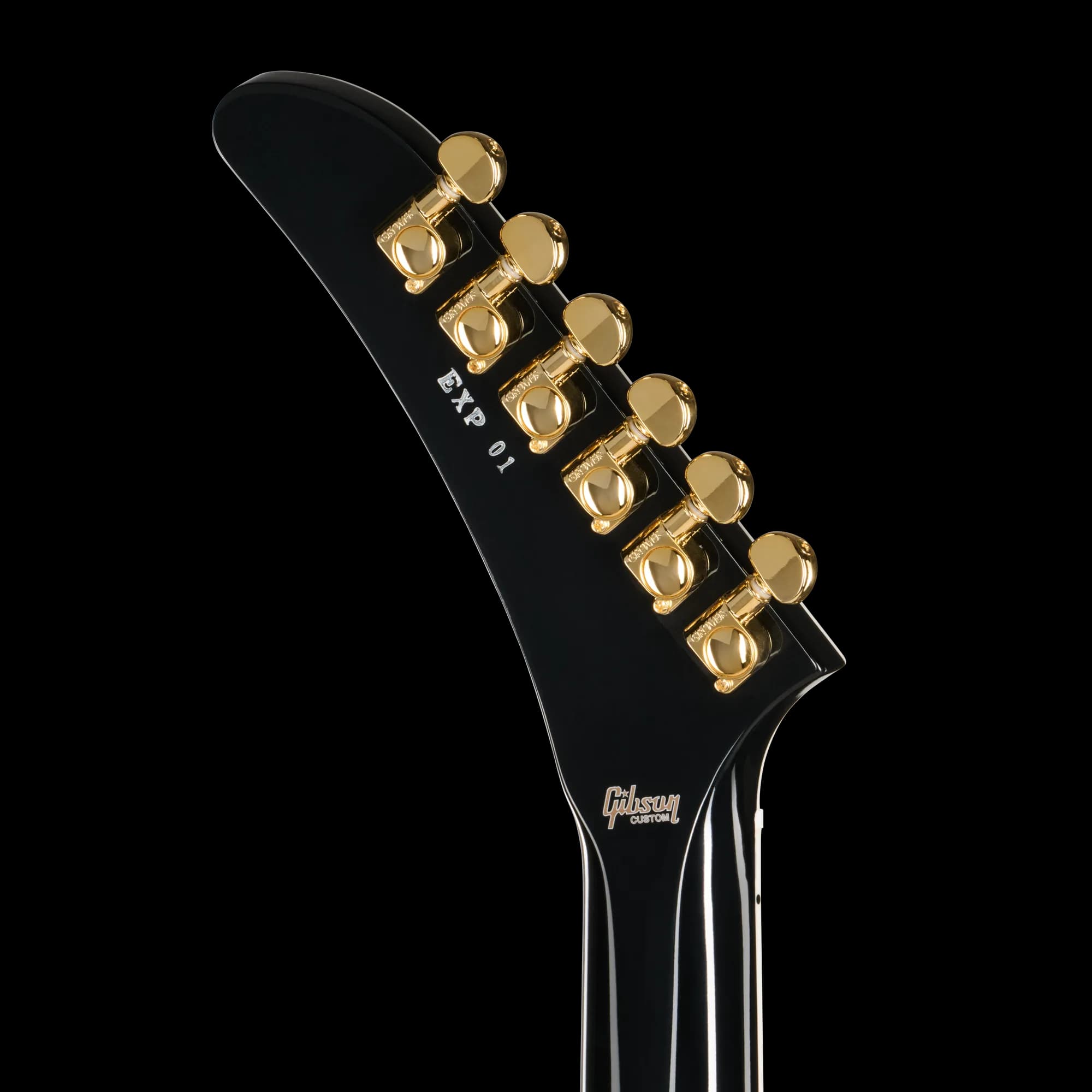 Gibson Explorer Custom with Bound Headstock, Gloss, Ebony — photo 6