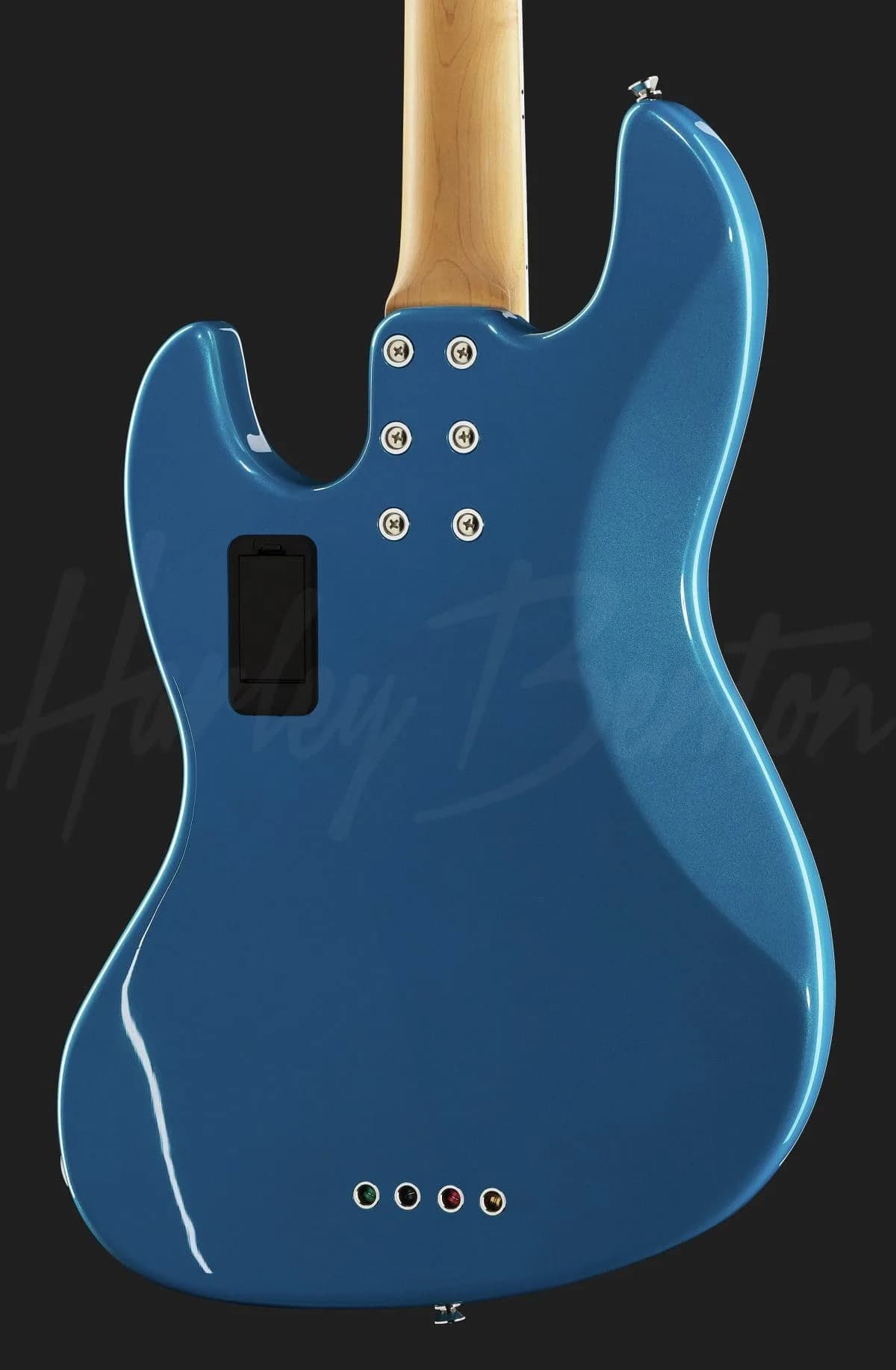 Harley Benton Enhanced MJ-4EB Lake Blue — photo 5