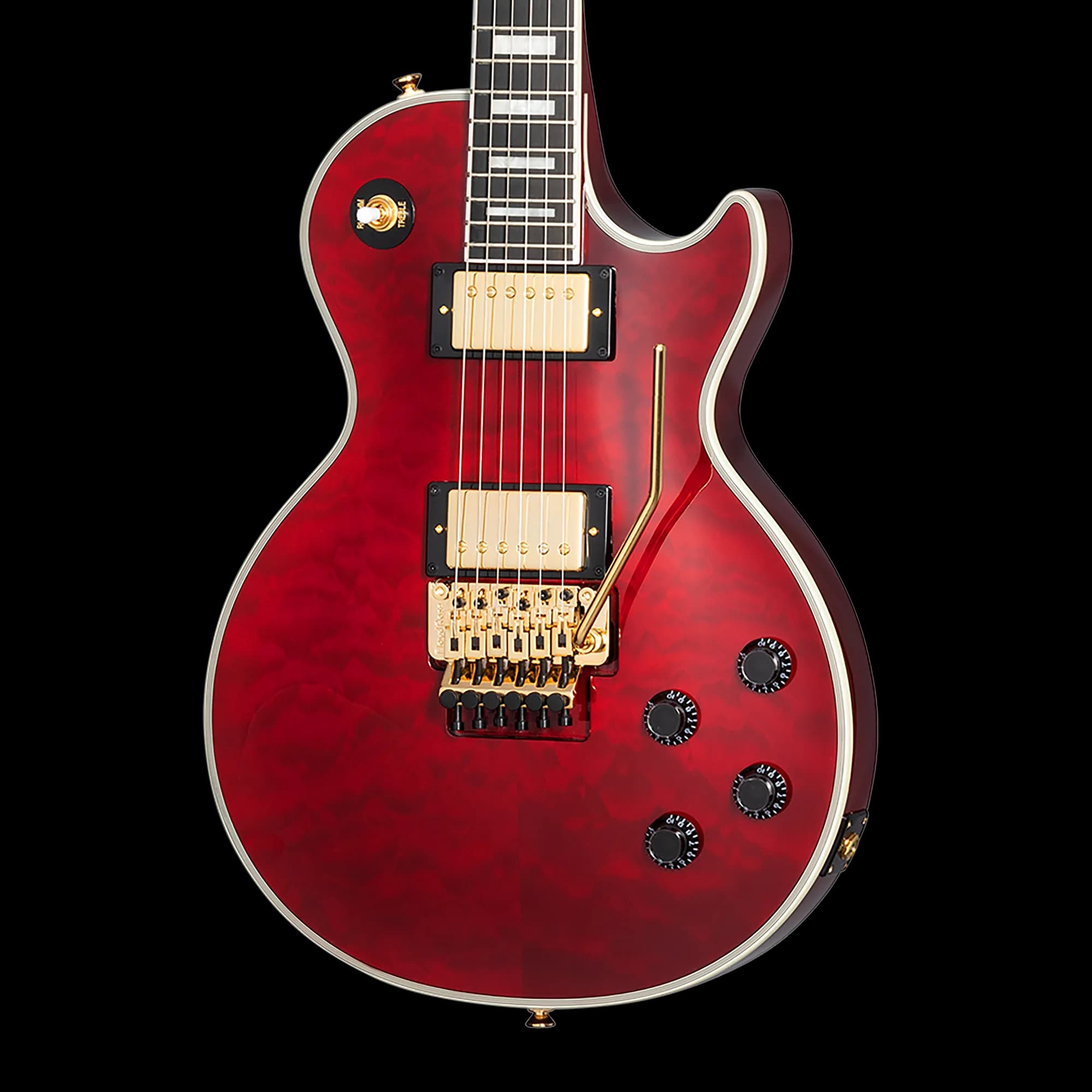 Epiphone Alex Lifeson Les Paul Custom Axcess, Ruby