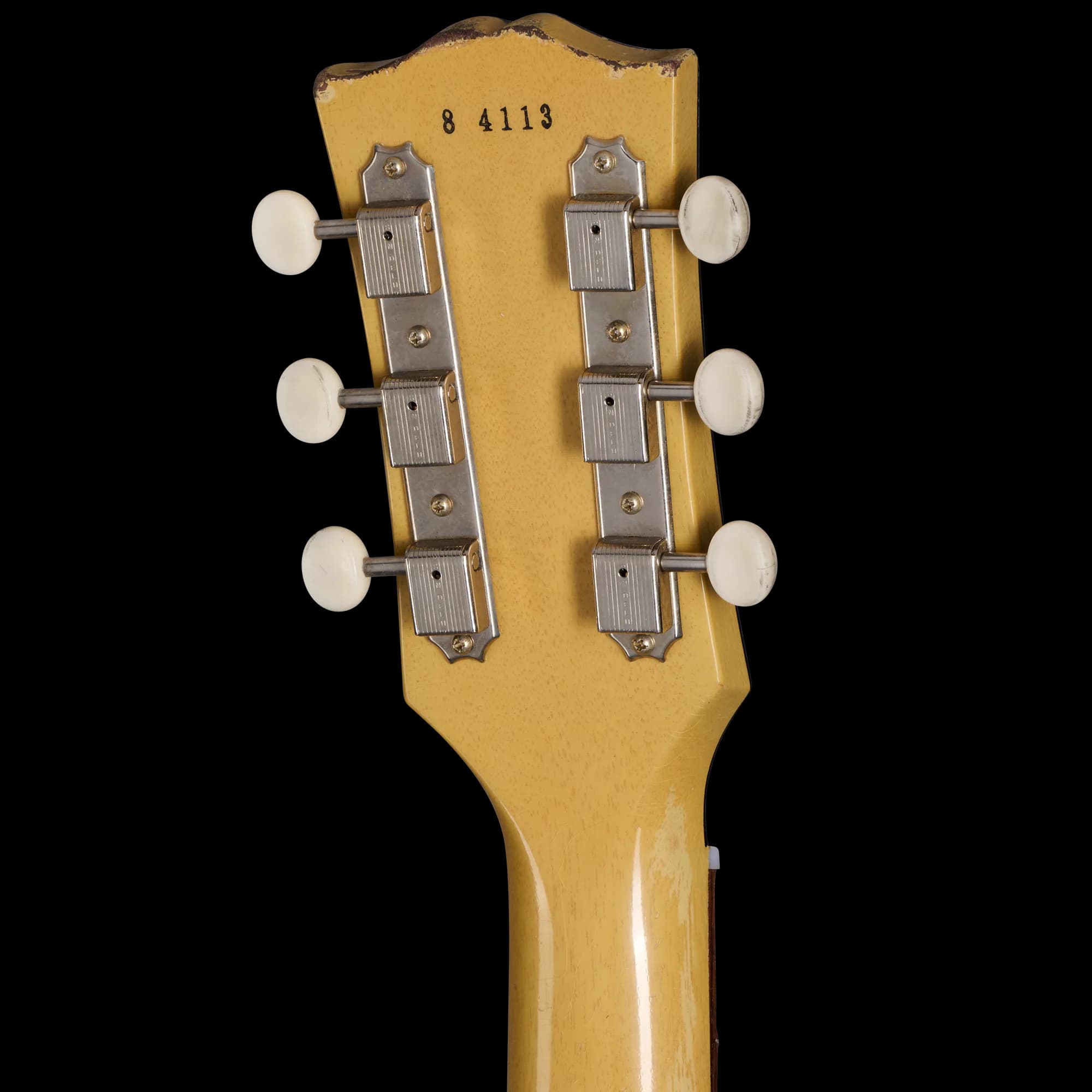 Gibson 1958 Les Paul Junior Double Cut, Heavy Aged, TV Yellow — photo 6