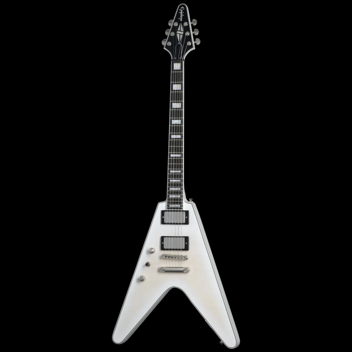 Epiphone Flying V Prophecy, Left-Handed, Aged White Tiger Burst, Exclusive — photo 3