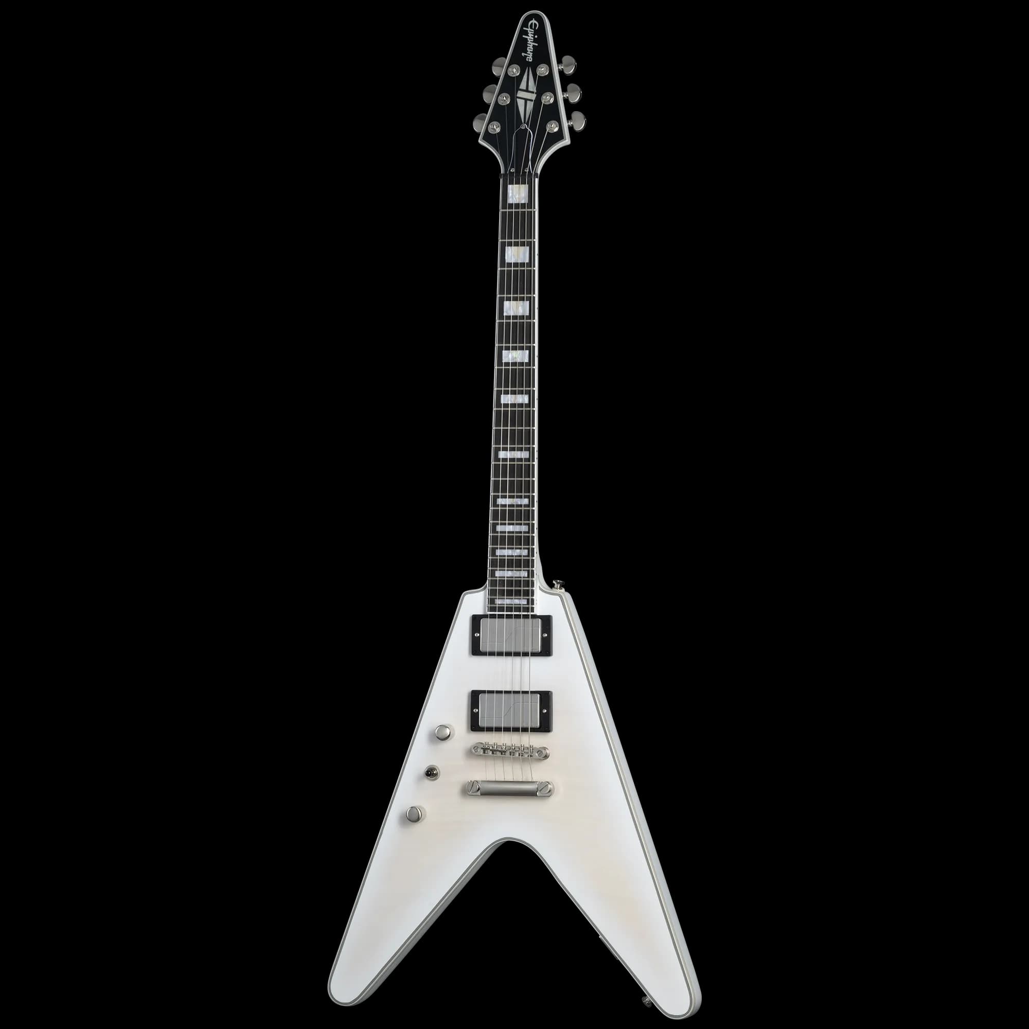 Epiphone Flying V Prophecy, Left-Handed, Aged White Tiger Burst, Exclusive — photo 3