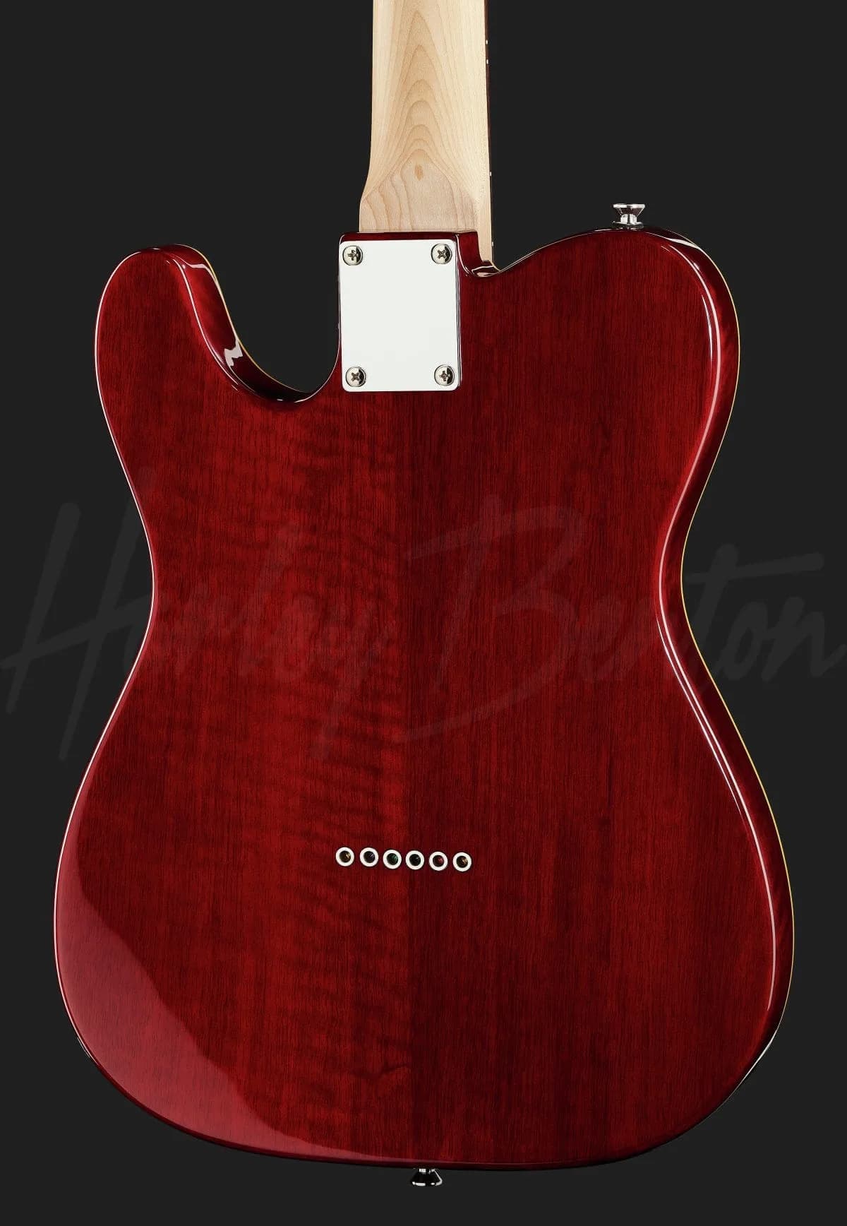 Harley Benton TE-90QM Trans Red — photo 5