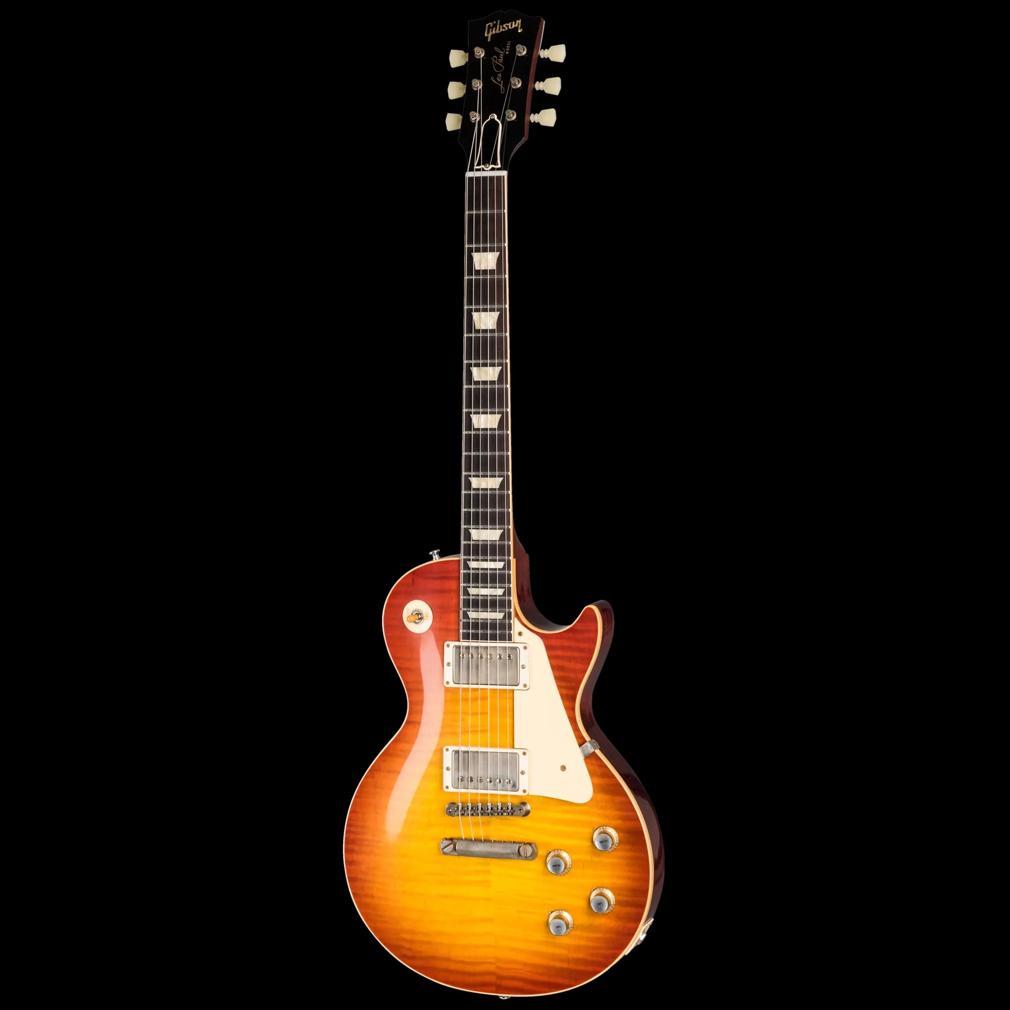 Gibson 1960 Les Paul Standard Reissue, VOS, Washed Cherry Sunburst — photo 3