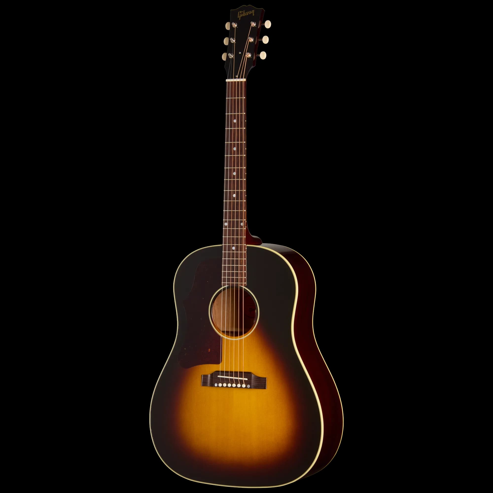 Gibson J-45 50s Original, Left-Handed, Vintage Sunburst — photo 3