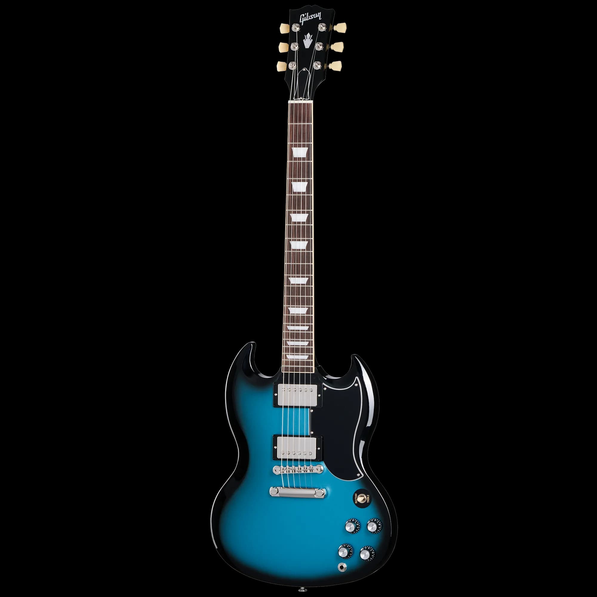 Gibson SG Standard ‘61 Custom Color, Pelham Blue Burst — photo 2
