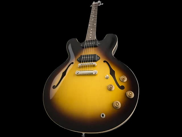 Gibson ES-335 DOT P-90, Vintage Burst — photo 8