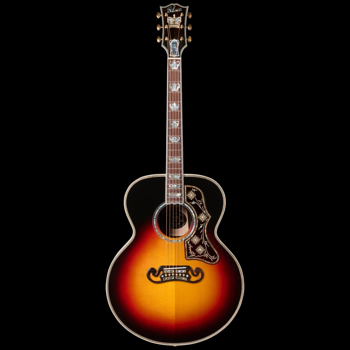 Gibson SJ-200 Monarch #100 Brazilian Rosewood, Tri Burst — photo 5