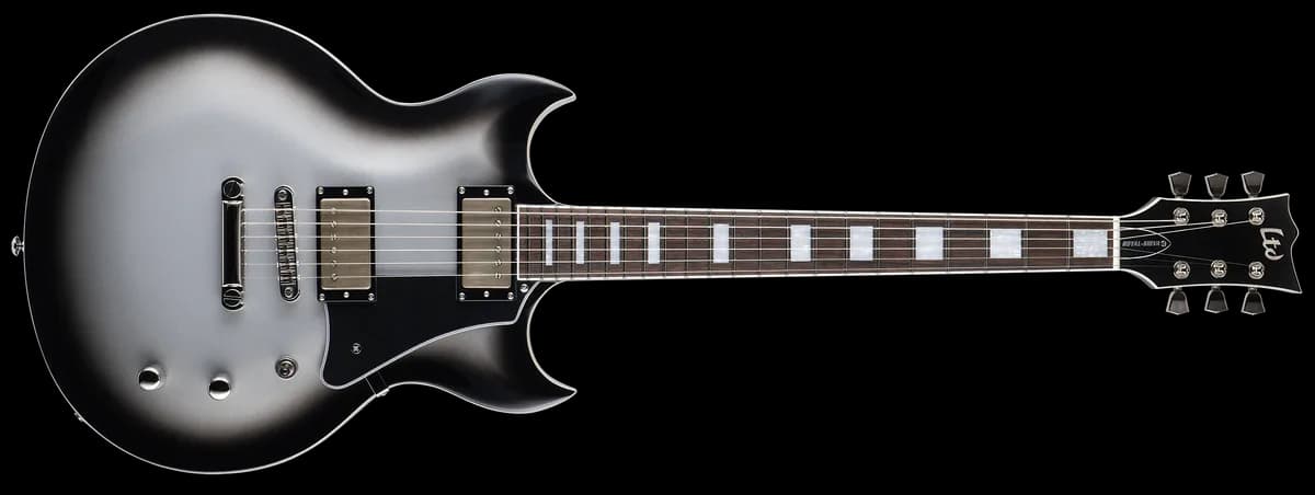 ESP Royal Shiva Silver Sunburst