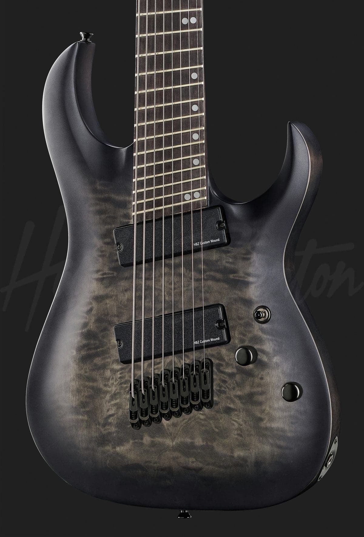 Harley Benton MultiScale-8 NT QBB DLX — photo 4