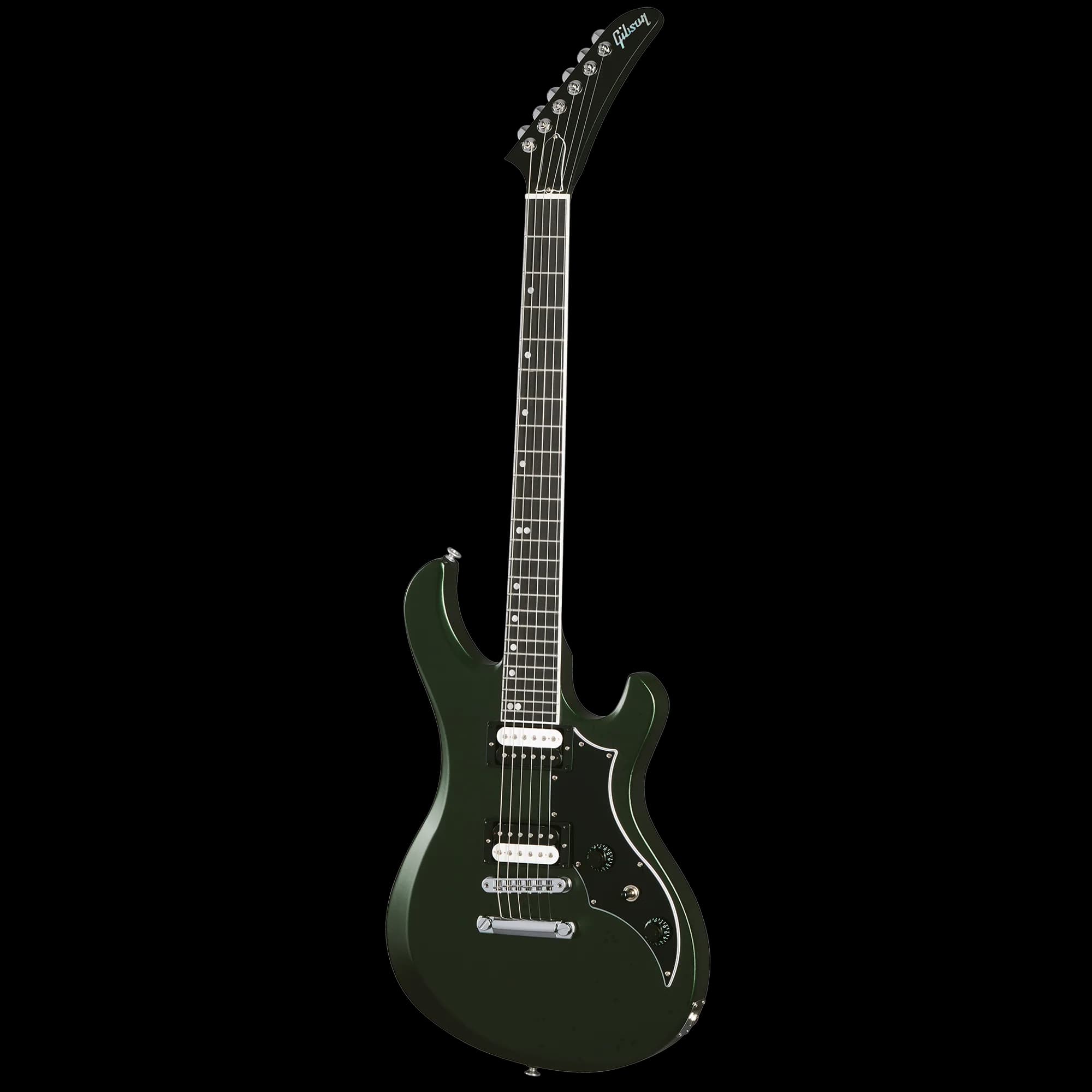Gibson Victory, Dark Green Satin — photo 3